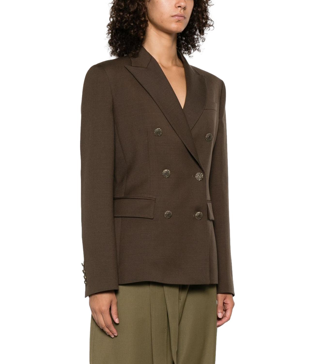 Giacca in Lana Marrone DONDUP per Donna