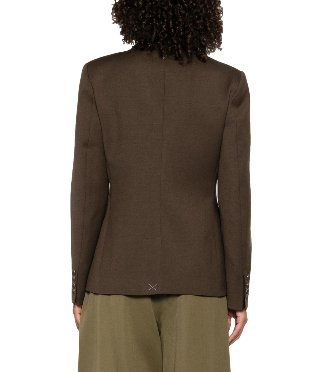 Giacca in Lana Marrone DONDUP per Donna