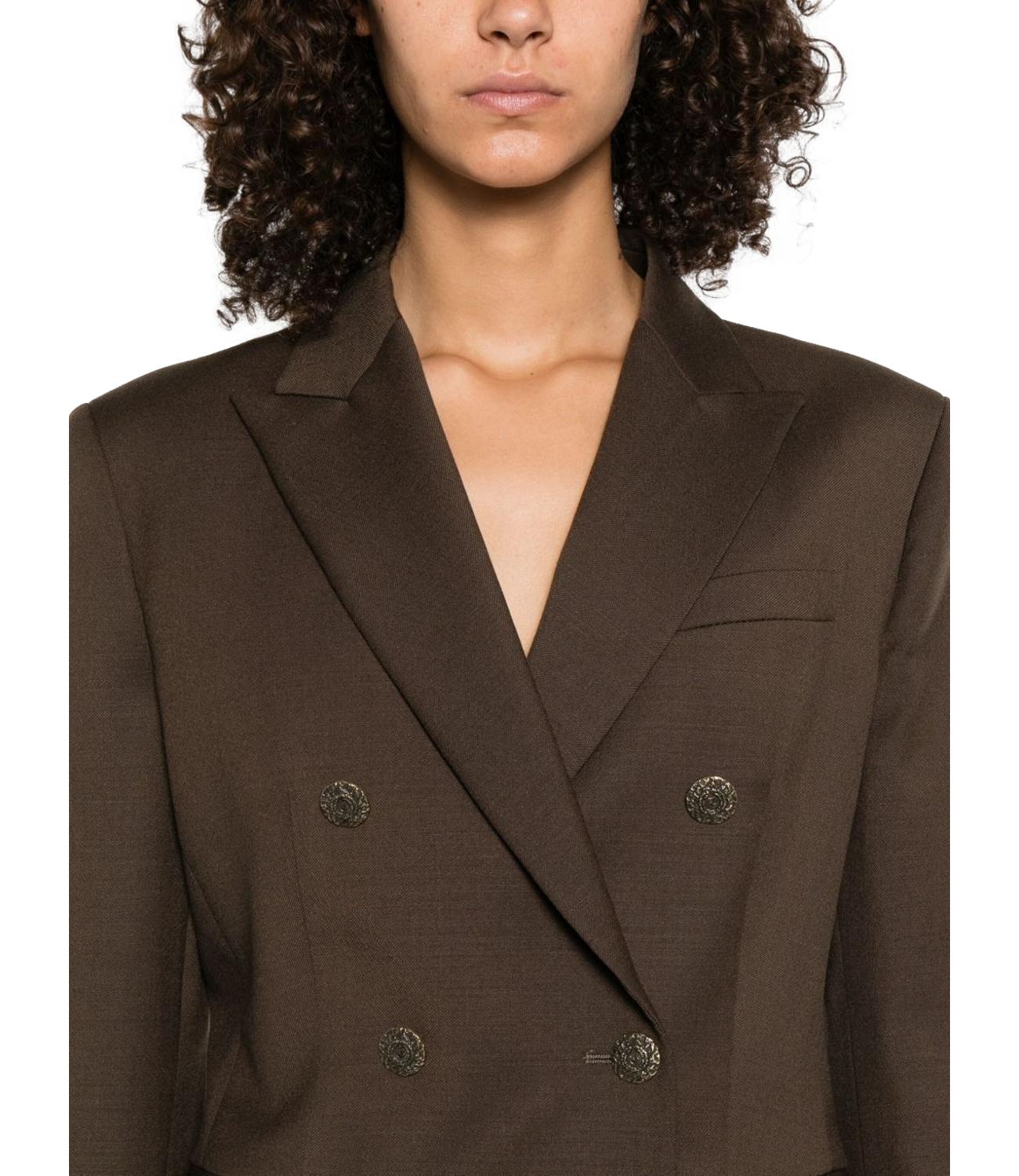 Giacca in Lana Marrone DONDUP per Donna