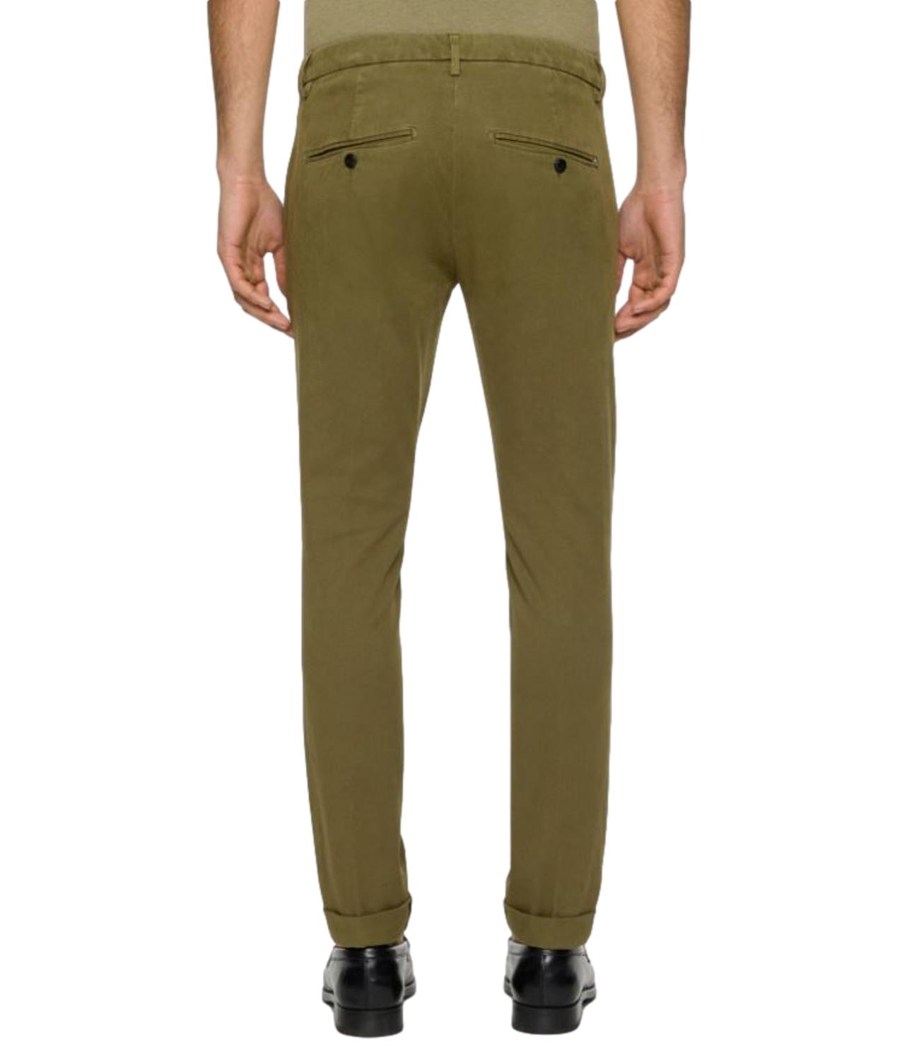 Pantaloni Gaubert verde fustagno