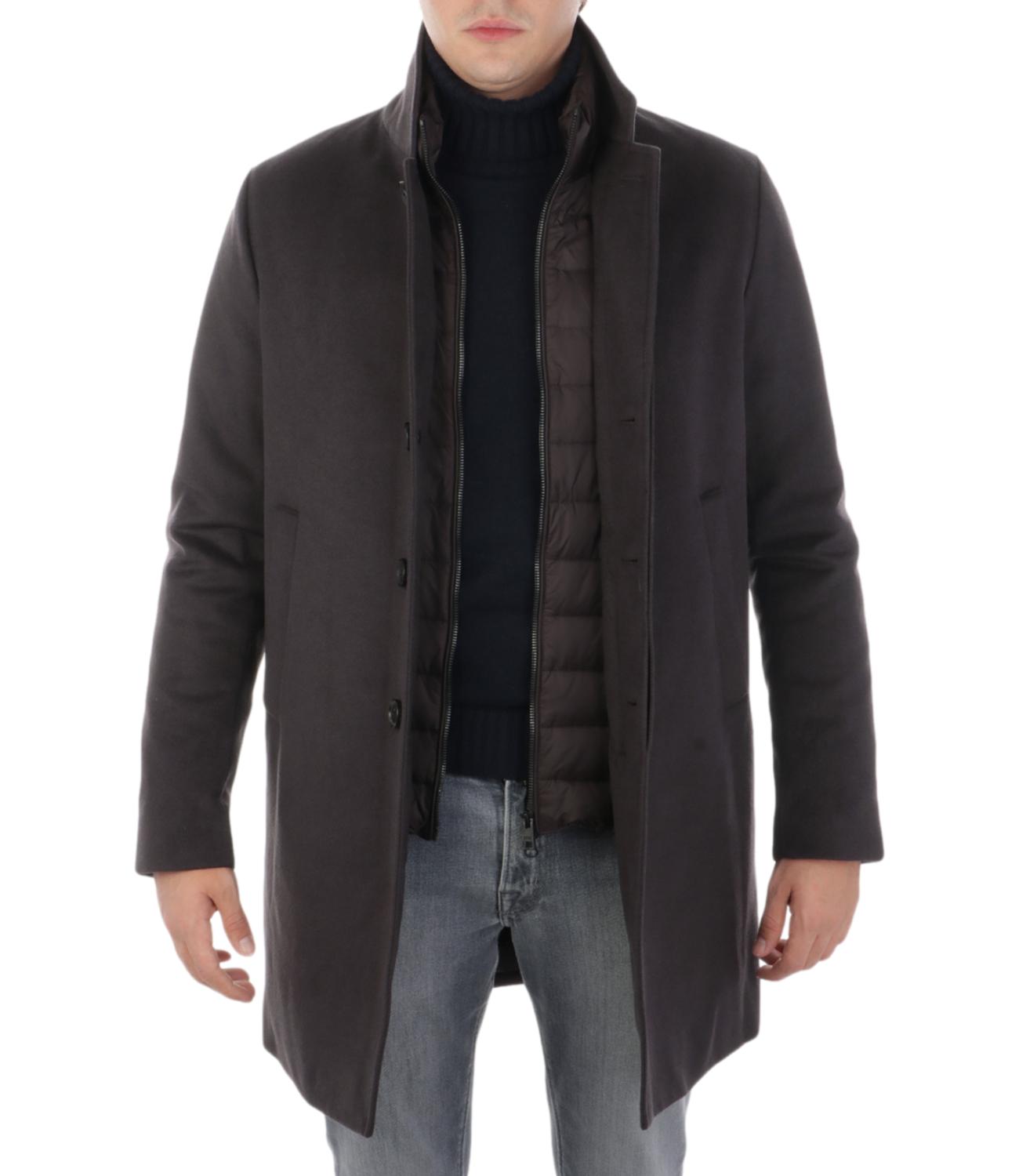 Giacca cappotto Fondo Prato marrone