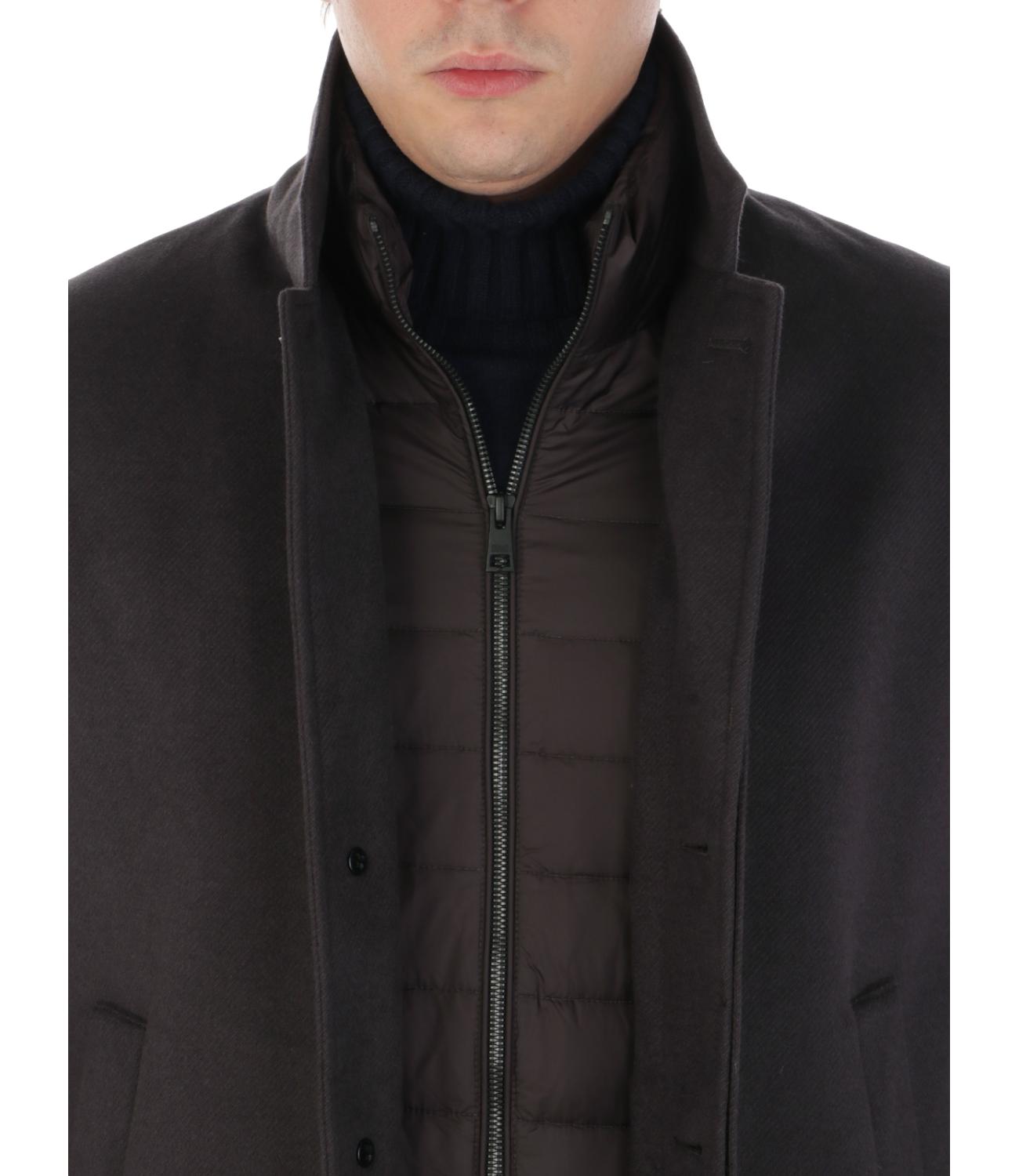 Giacca cappotto Fondo Prato marrone