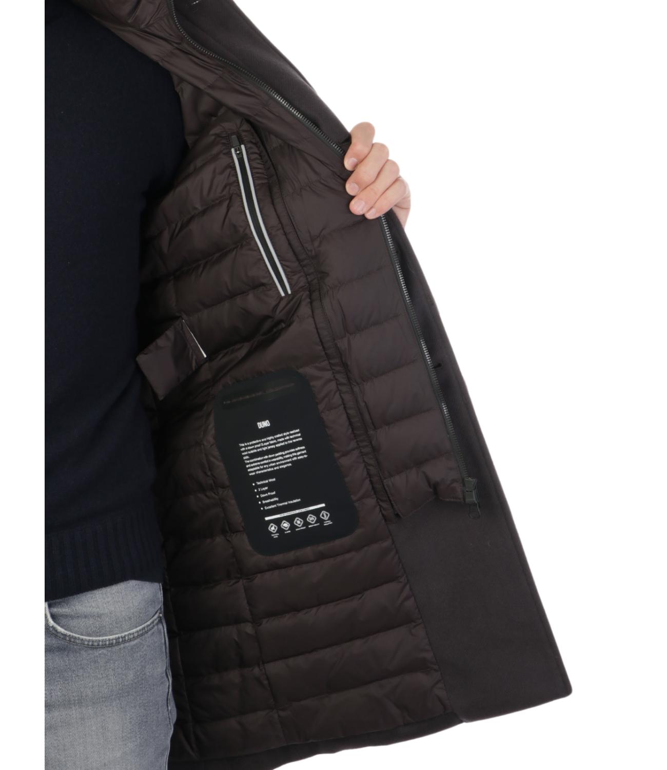 Giacca cappotto Fondo Prato marrone