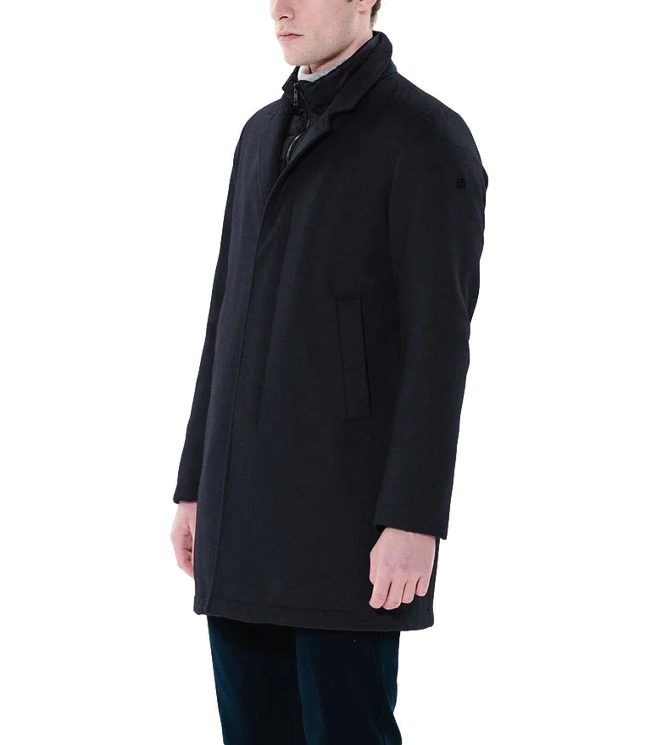 Giacca cappotto Fondo Prato blu