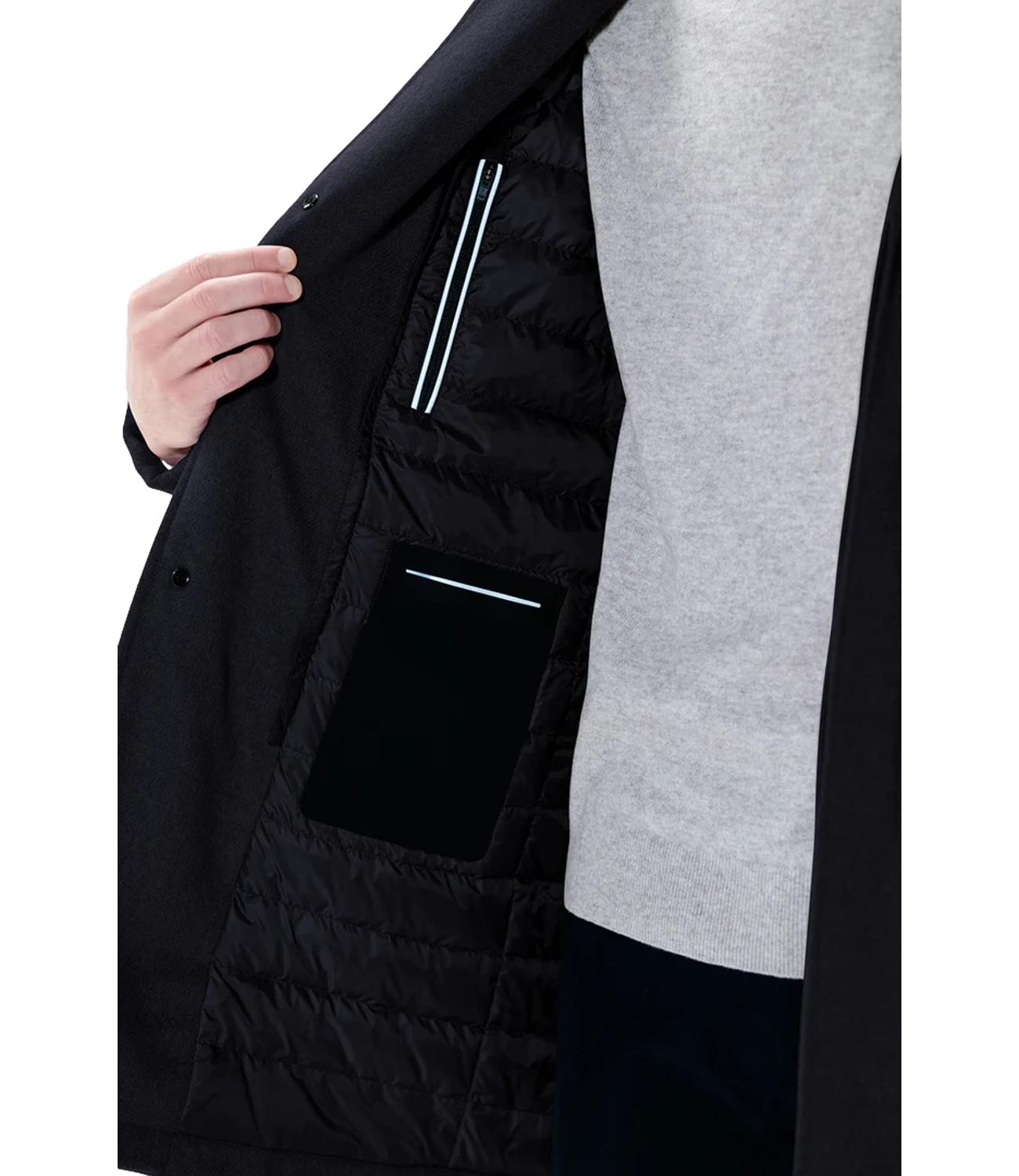 Giacca cappotto Fondo Prato blu