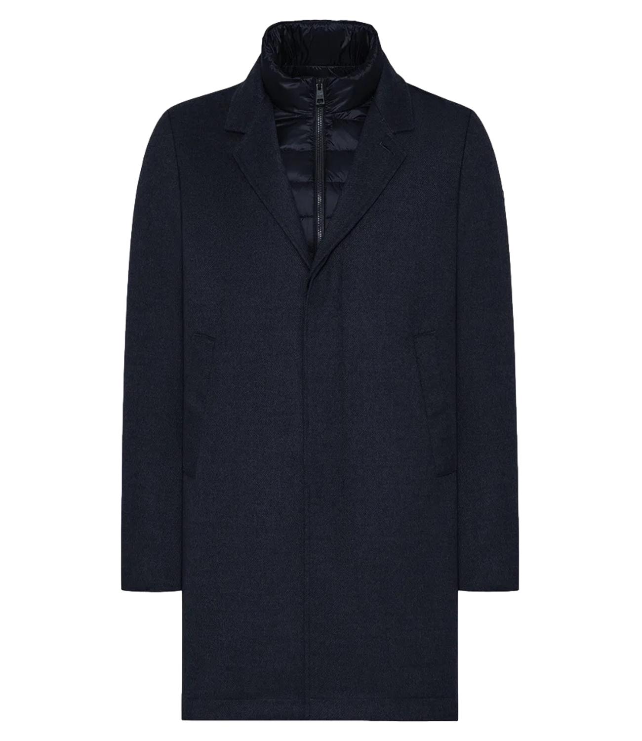 Giacca cappotto Fondo Prato blu