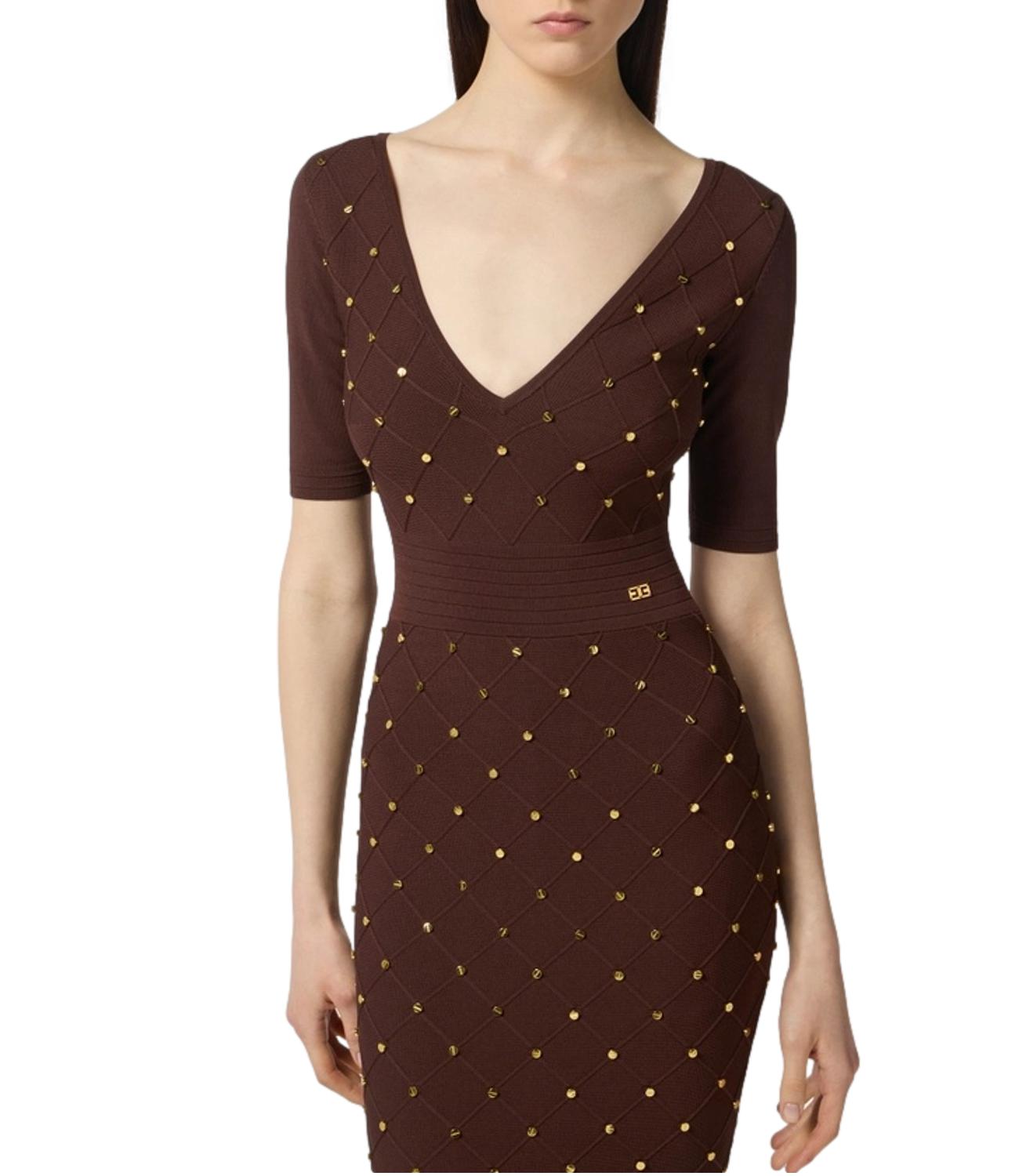 EF abito marrone coffee donna
