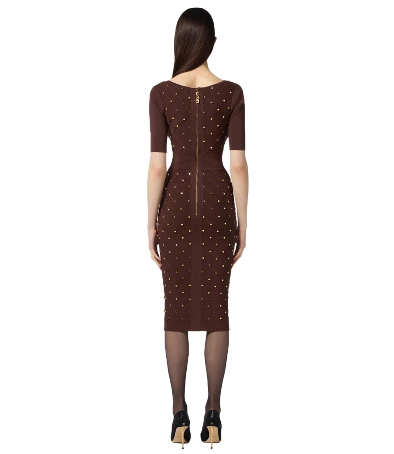 EF abito marrone coffee donna