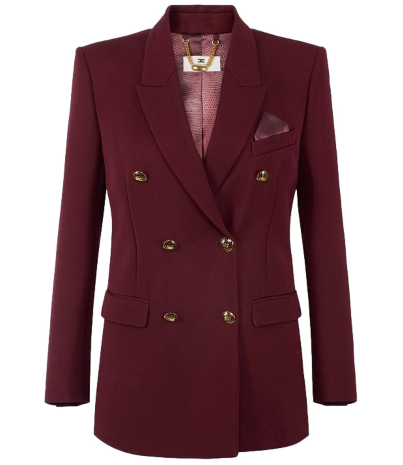 EF giacca bordeaux donna
