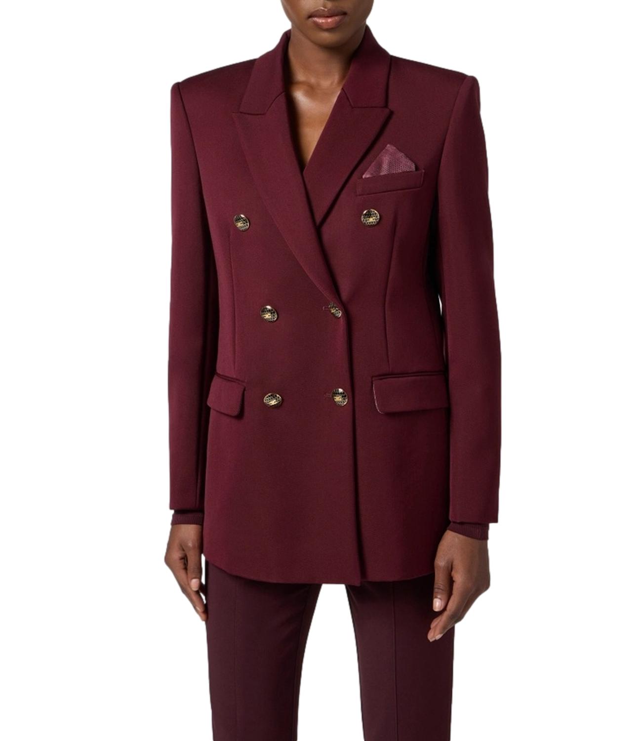 EF giacca bordeaux donna