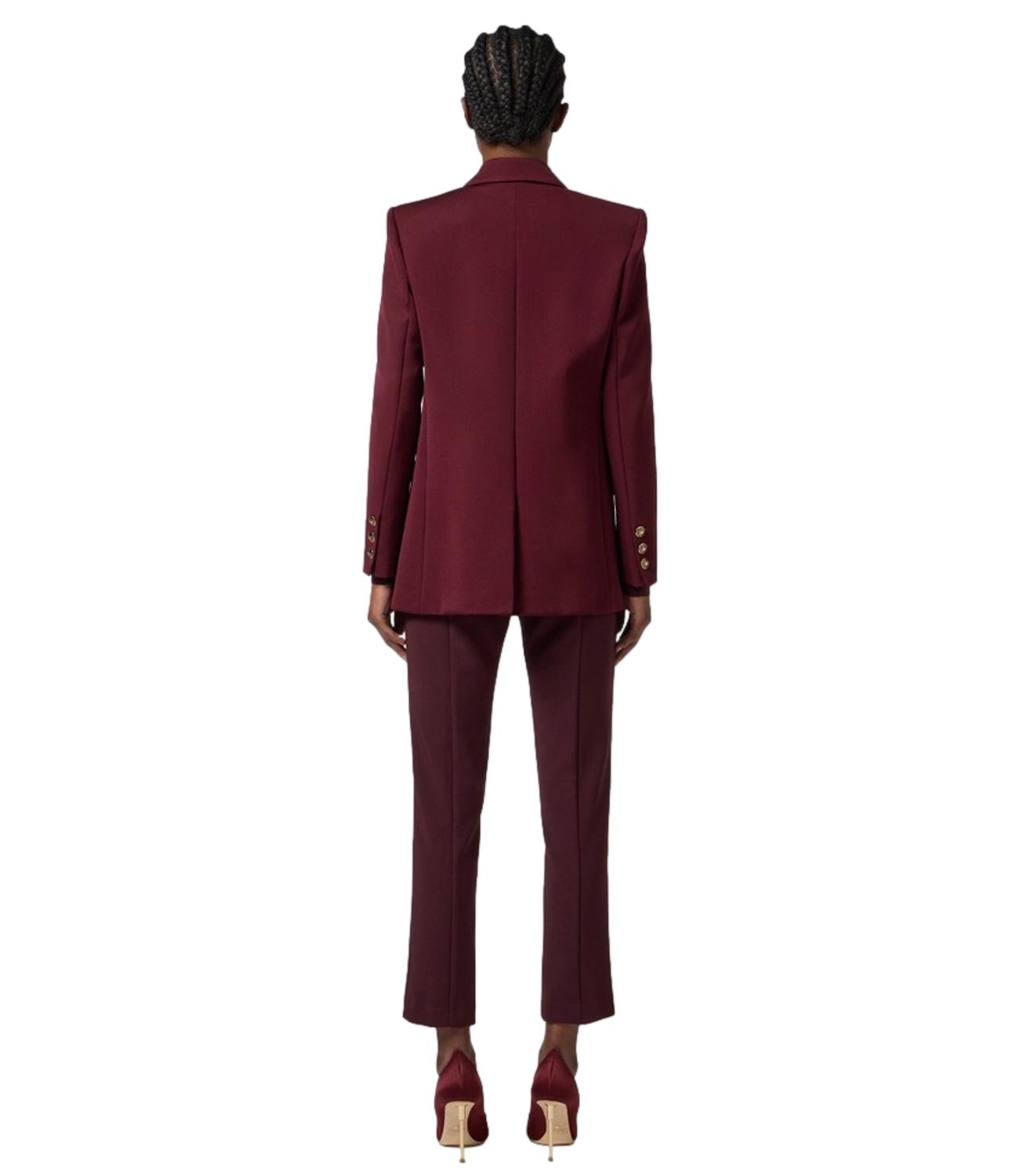EF giacca bordeaux donna