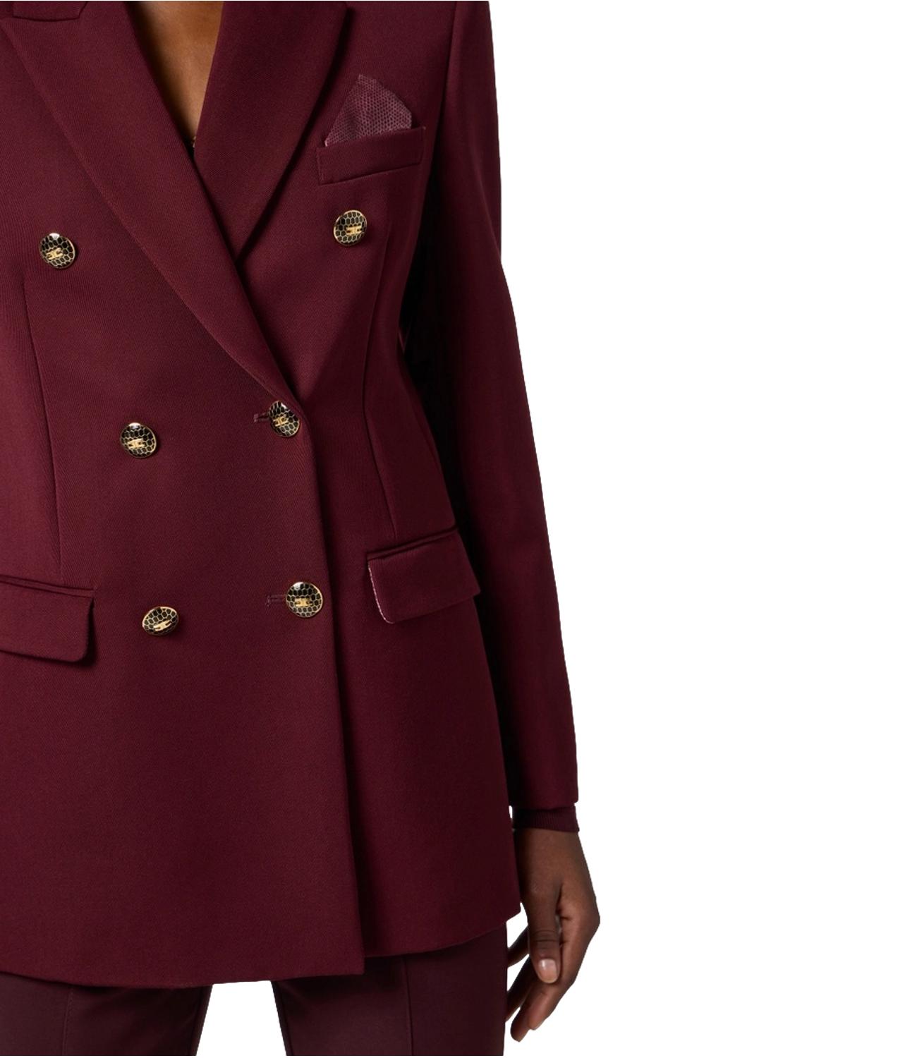 EF giacca bordeaux donna