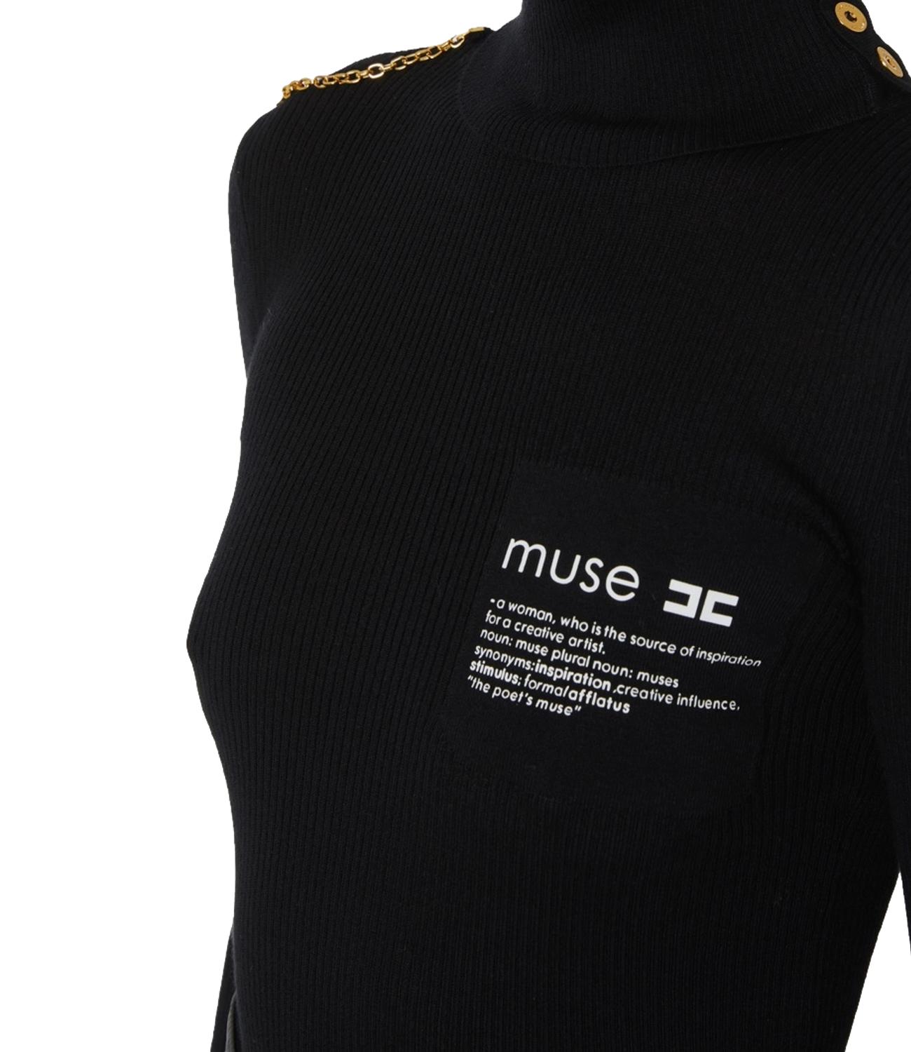 EF maglia nero donna