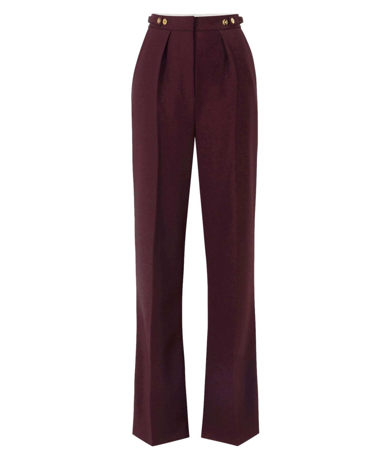 EF pantalone bordeaux donna