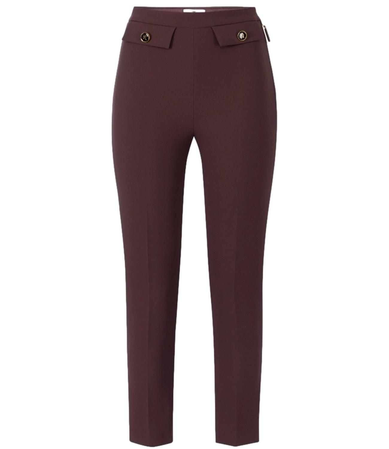EF pantalone bordeaux donna