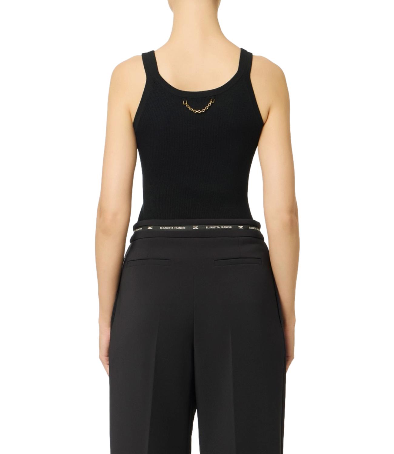Ef top nero donna
