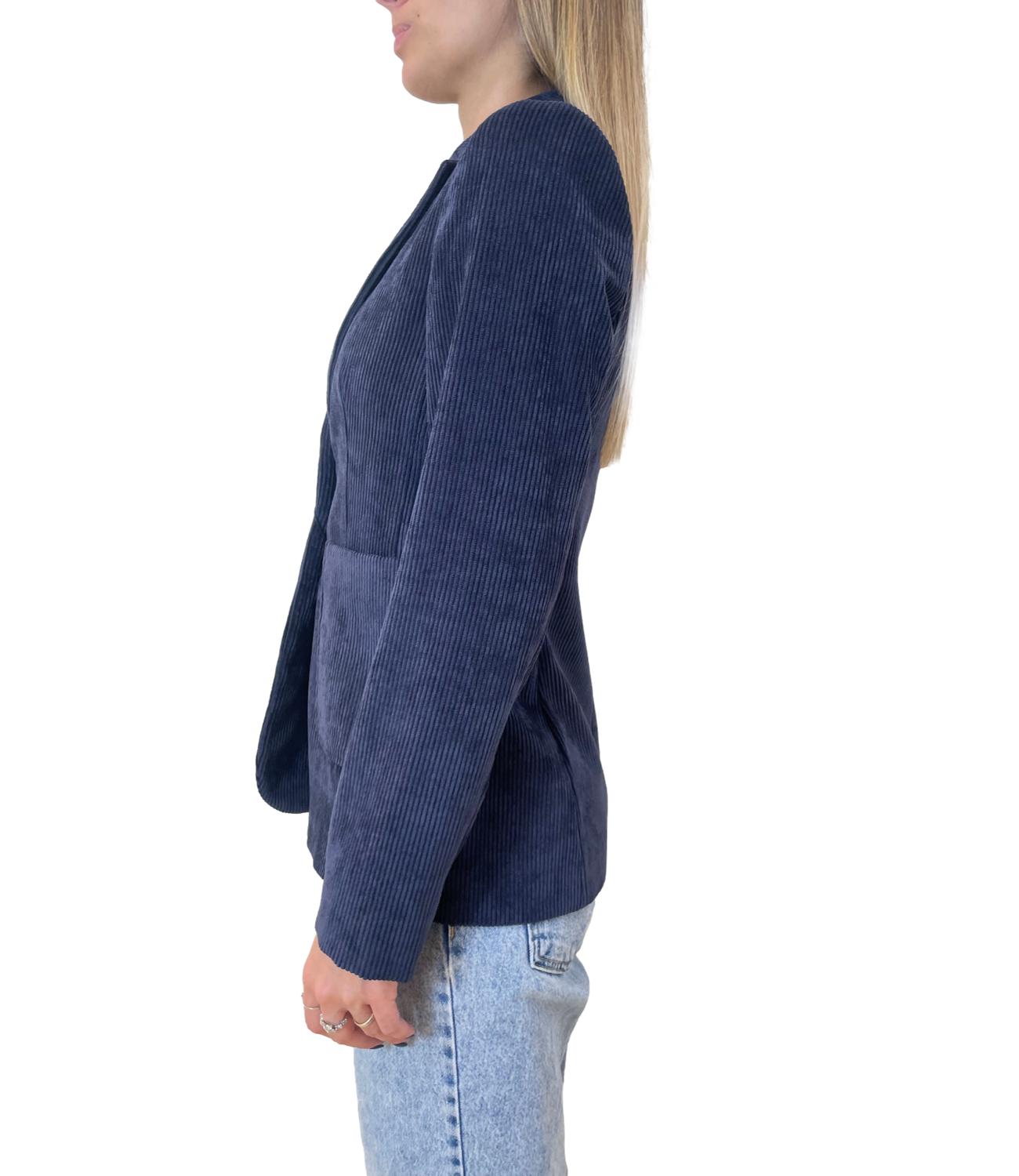 Emme Marella Giacca Bino Blu Donna