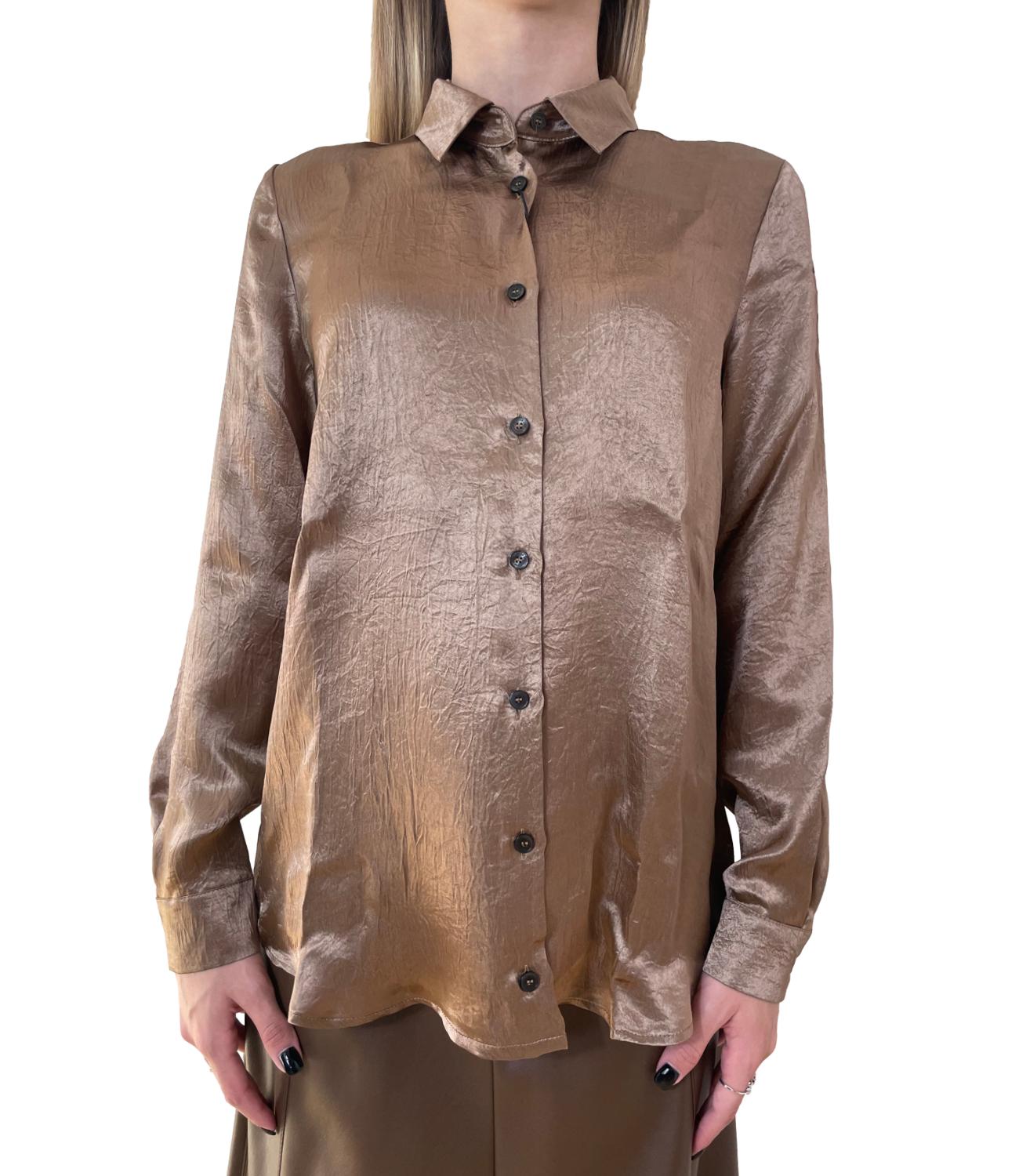 Emme Marella Camicia MATITA Cammello Donna