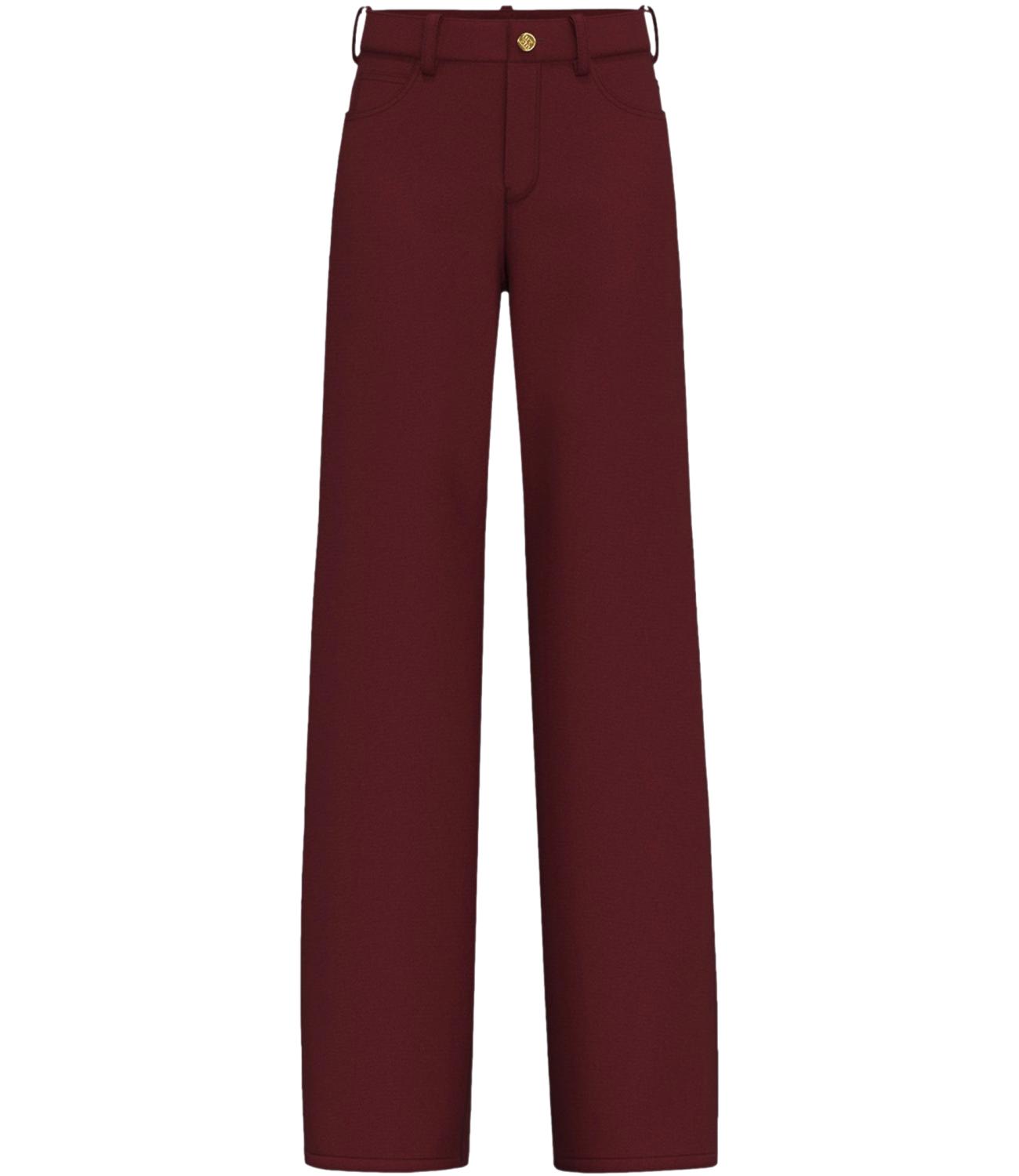 Emme Marella Pantalone TEBE Bordeaux Donna
