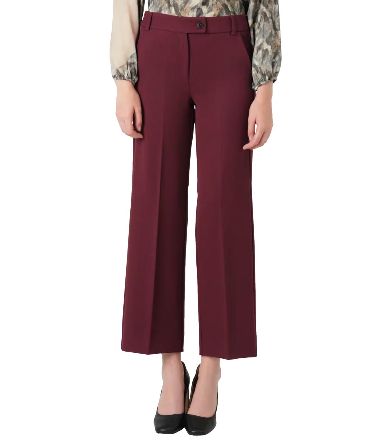 Emme Marella Pantalone EFEBO Bordeaux Donna
