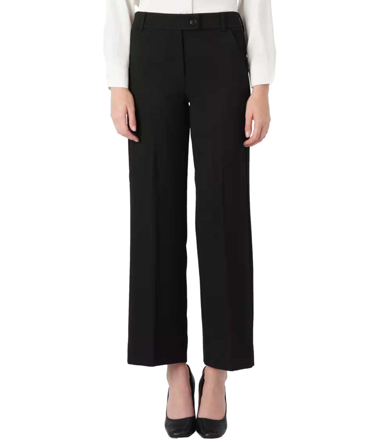 Emme Marella Pantalone EFEBO Nero Donna