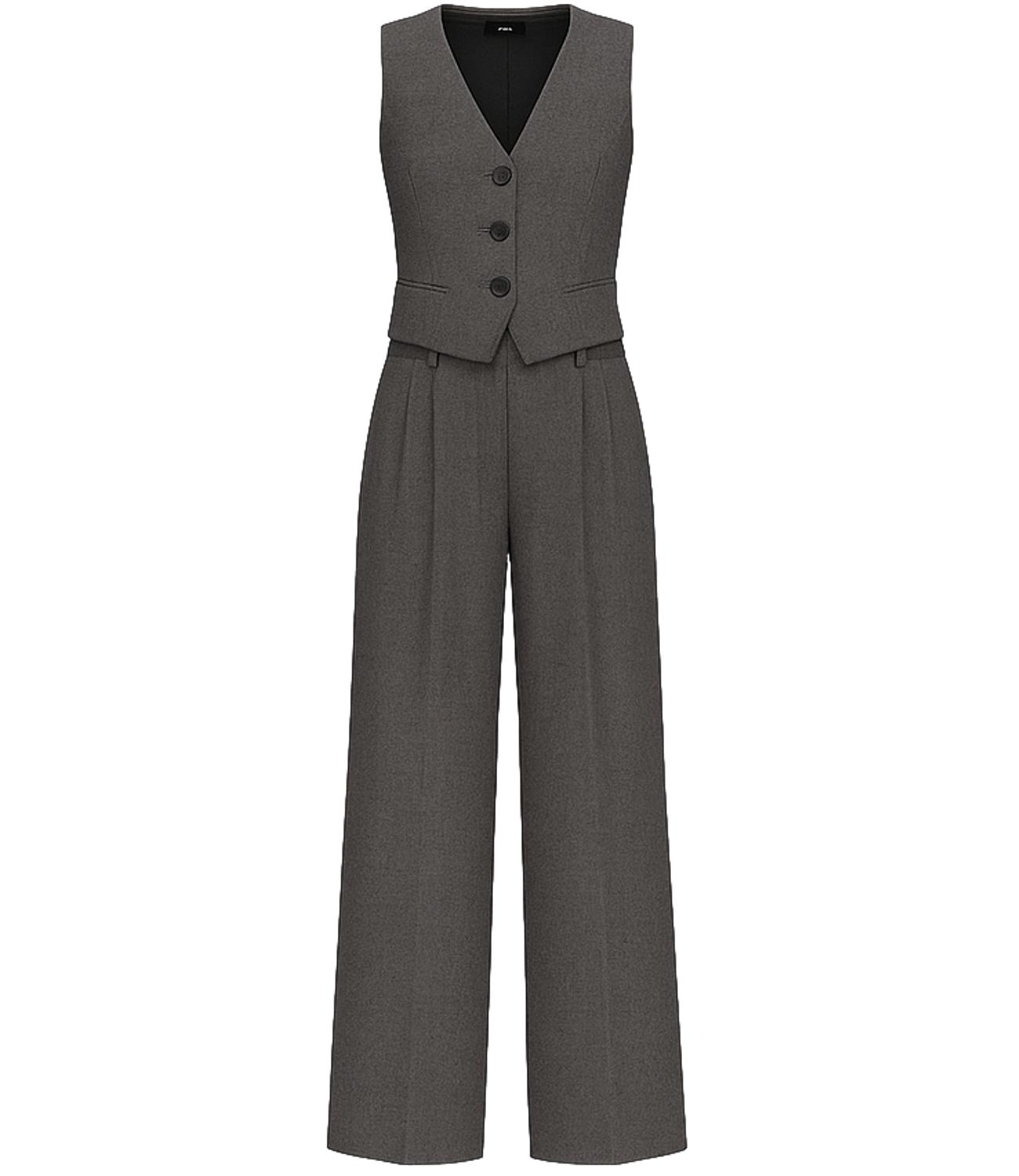 Emme Marella Completo NAIA Grigio Melange Donna
