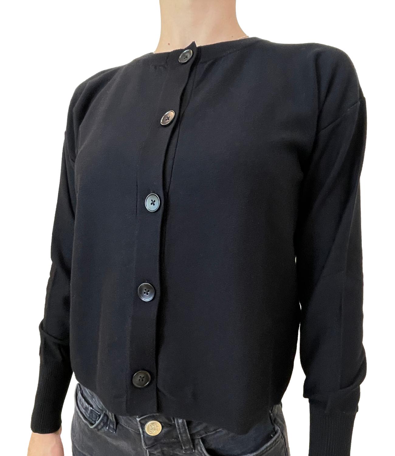 Emme Marella Cardigan PALMIRA Nero Donna