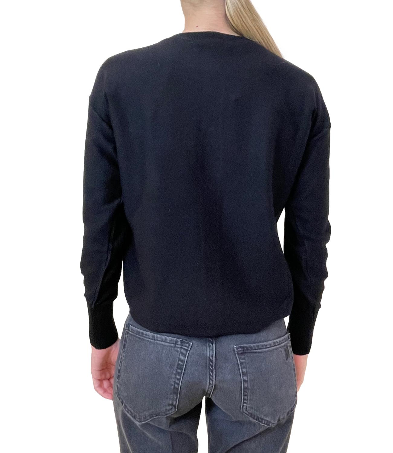 Emme Marella Cardigan PALMIRA Nero Donna