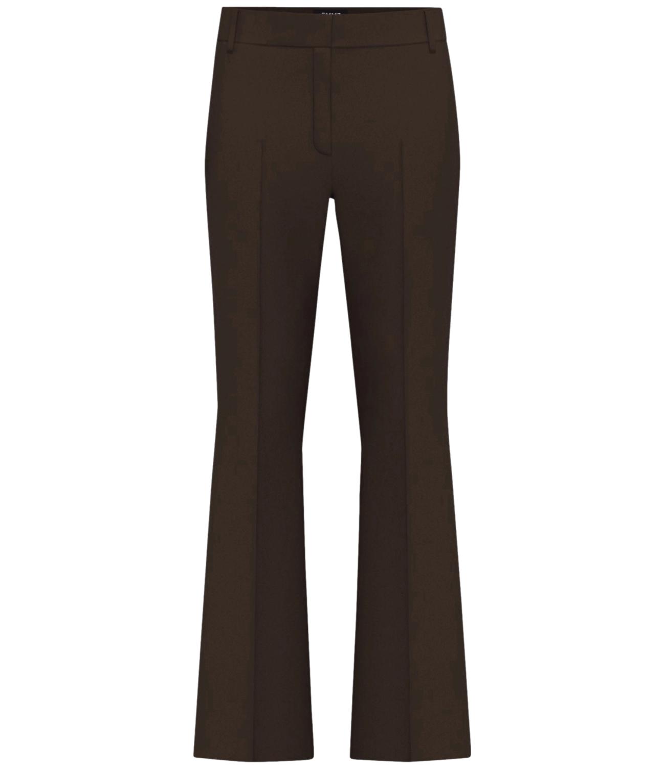 Emme Marella Pantalone FLARE Testa di Moro Donna
