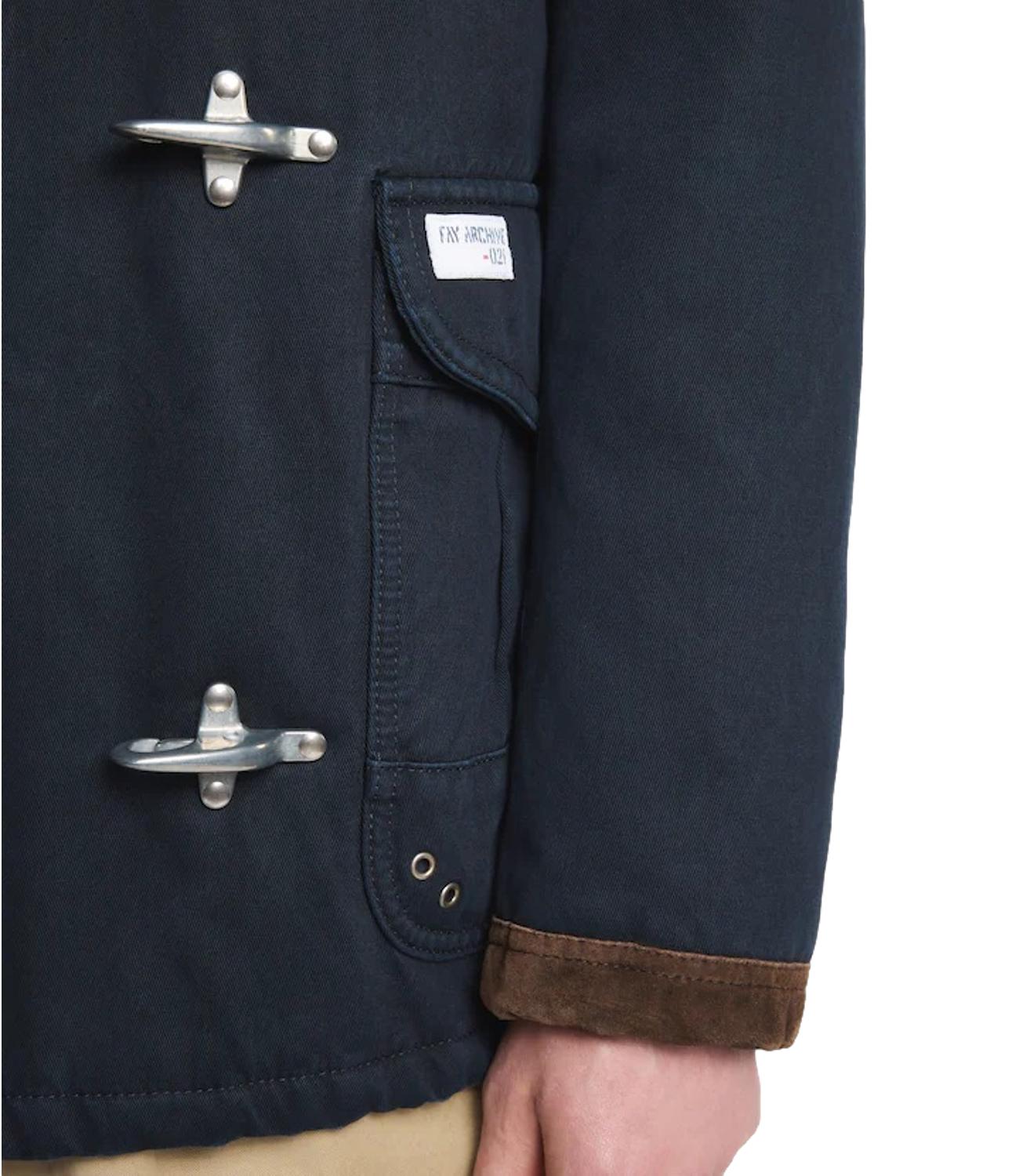 4 Ganci blu in Cover di Cotone - Fay Archive