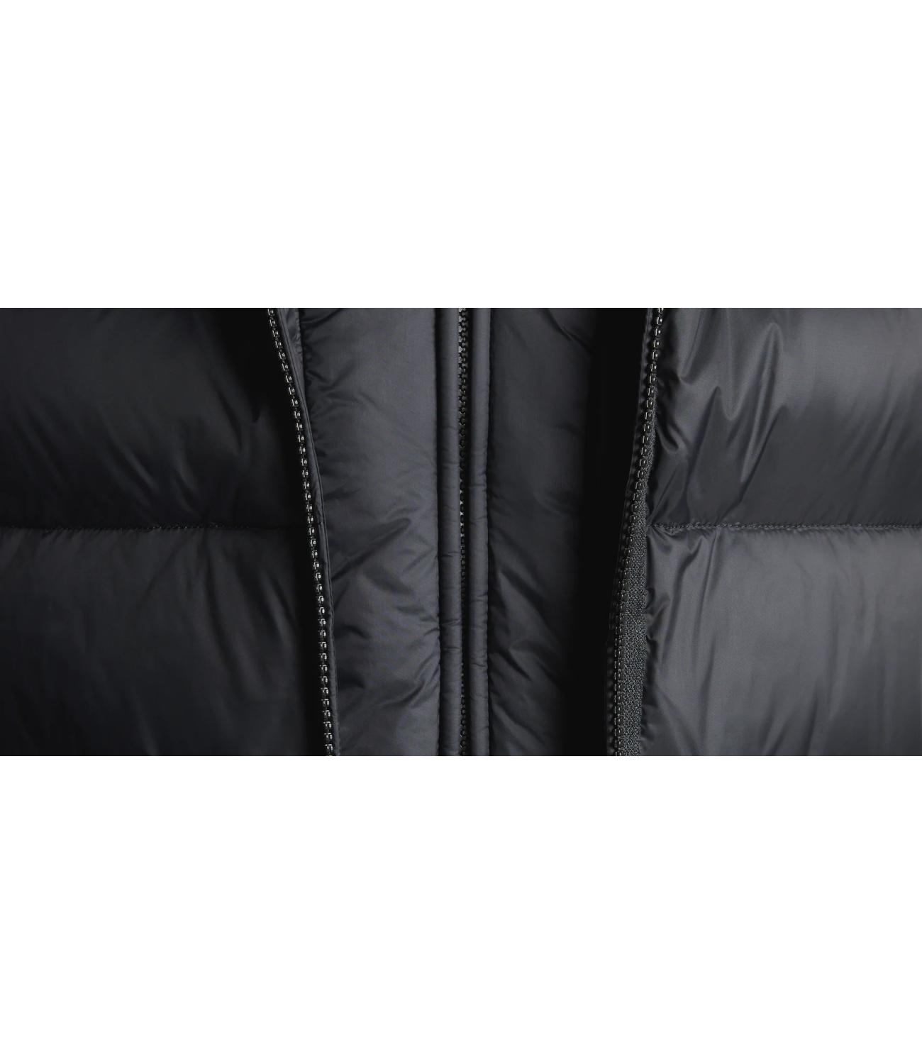 Giubbino Double Front in Popeline Calandrato