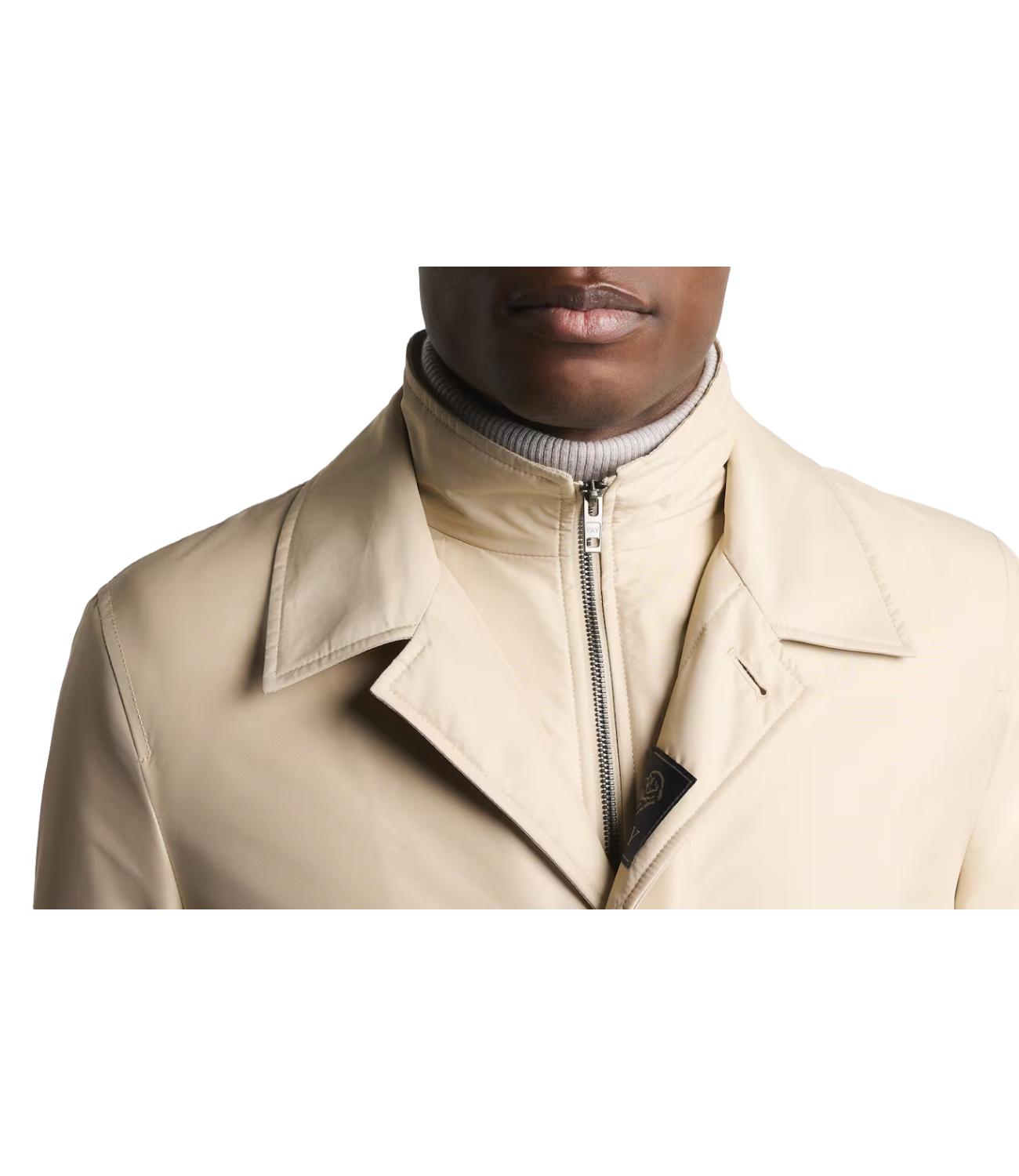 TrenchMorning Coat in Popeline Tecnico