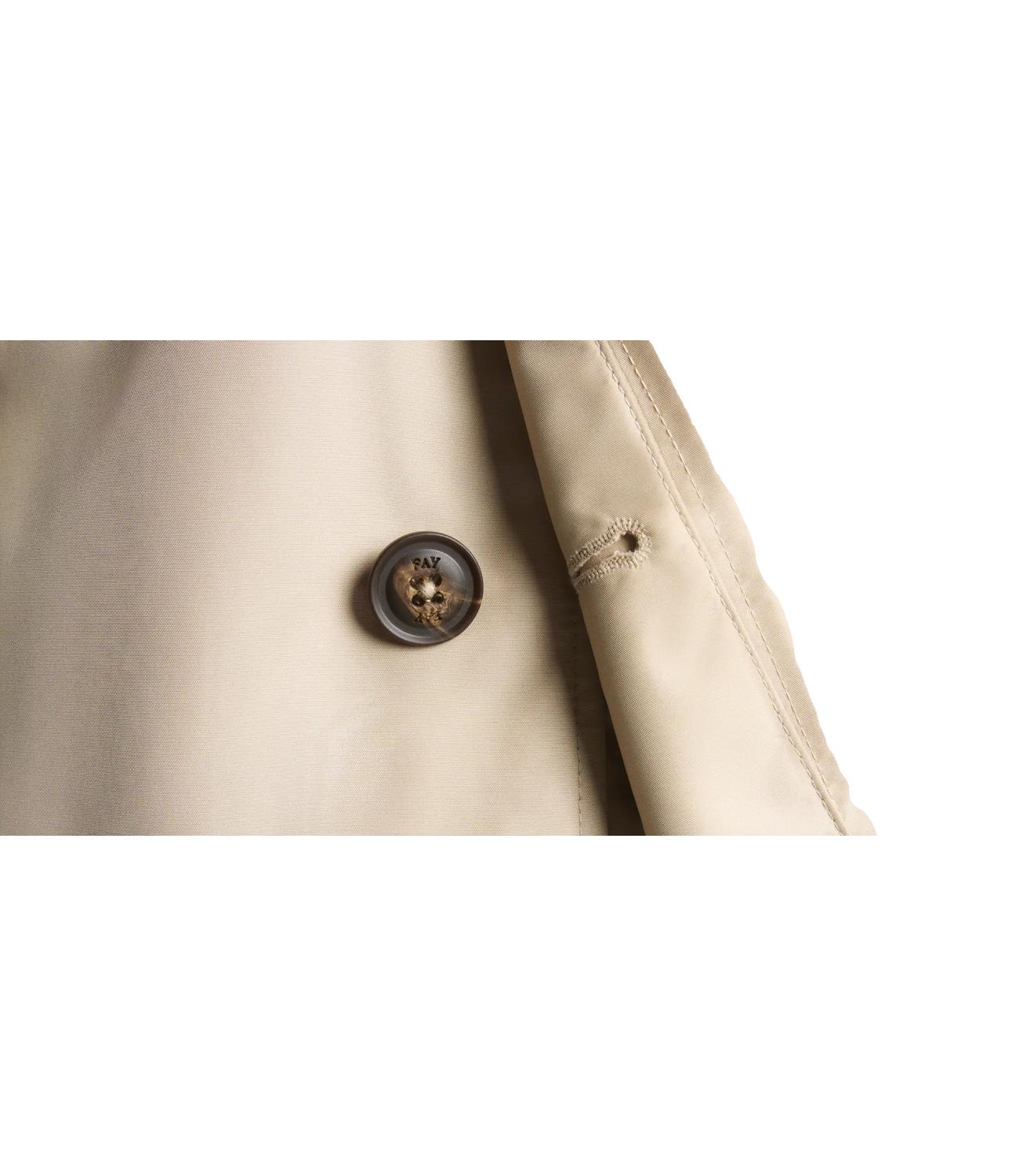 TrenchMorning Coat in Popeline Tecnico