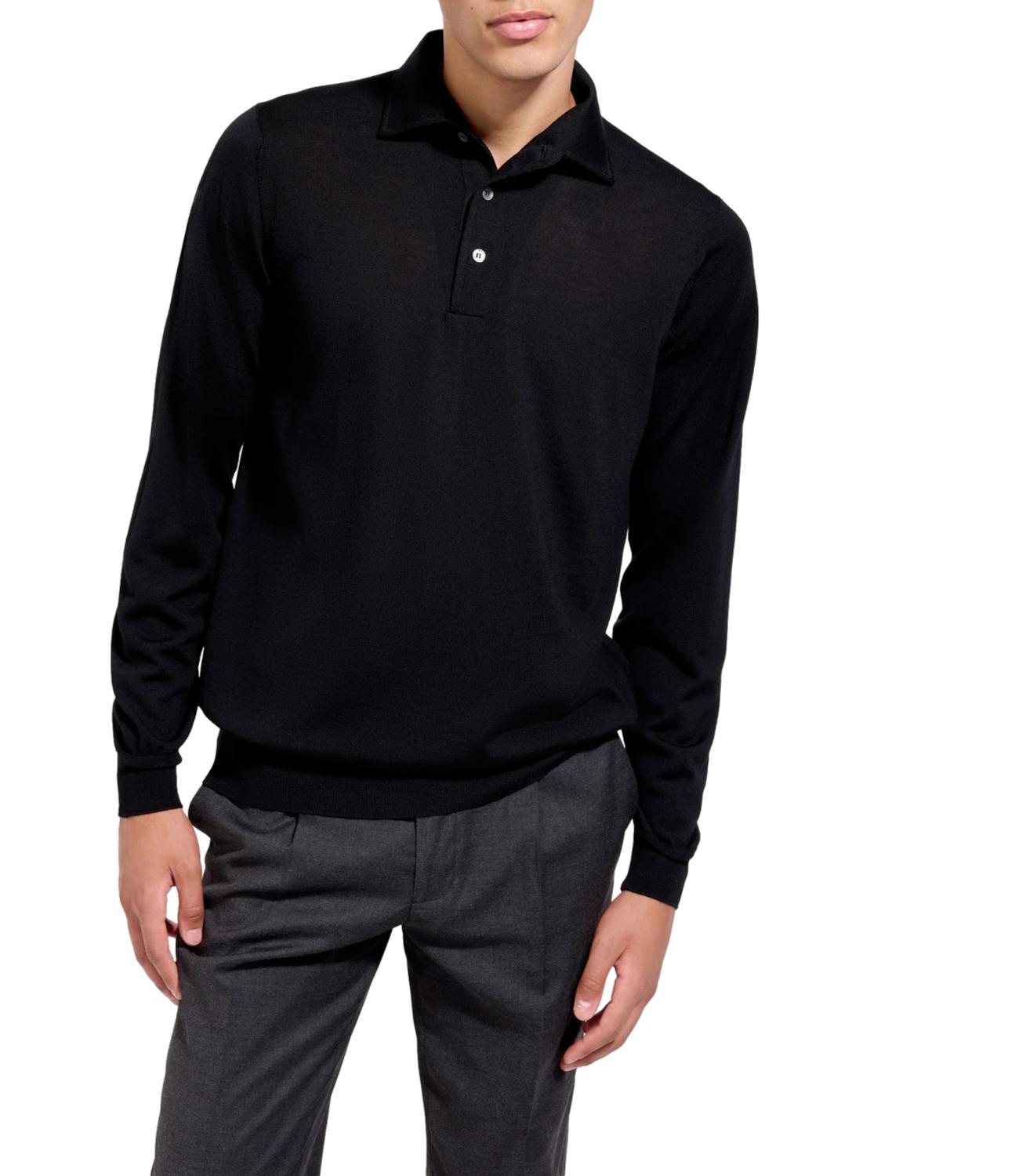 Polo uomo manica lunga