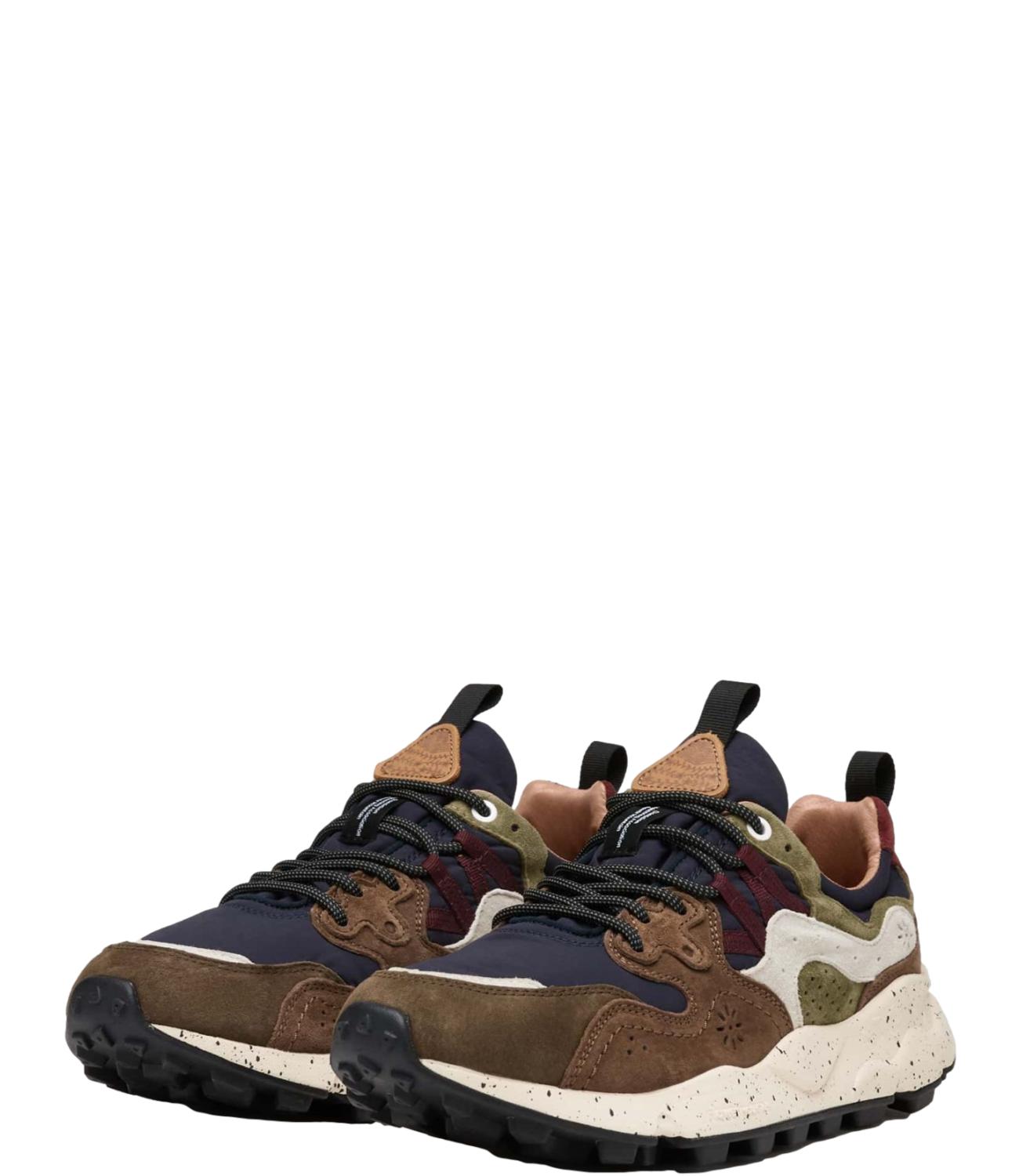 Yamano 3 brown navy