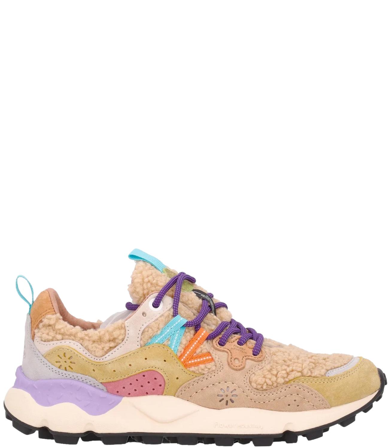 Flower Mountain Yamano 3 Woman Beige Multicolor Donna