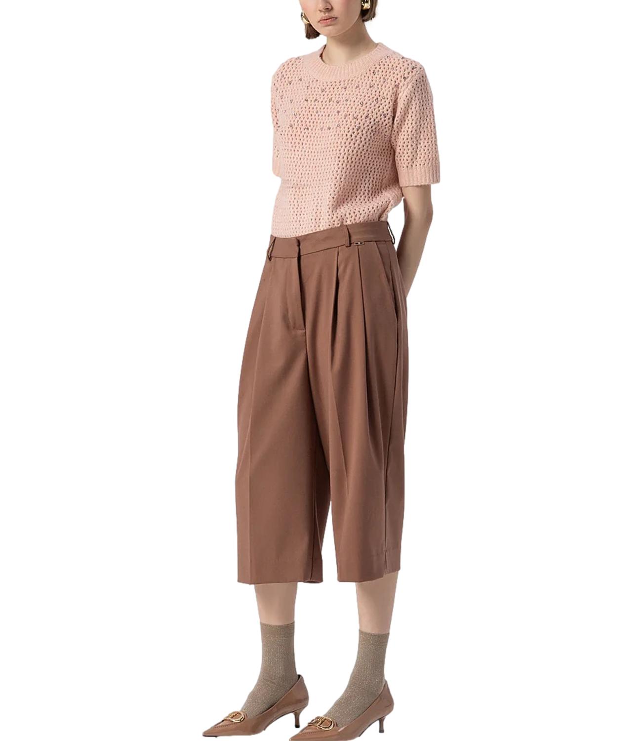 Fracomina Maglia C/Pietre Light Rose Donna
