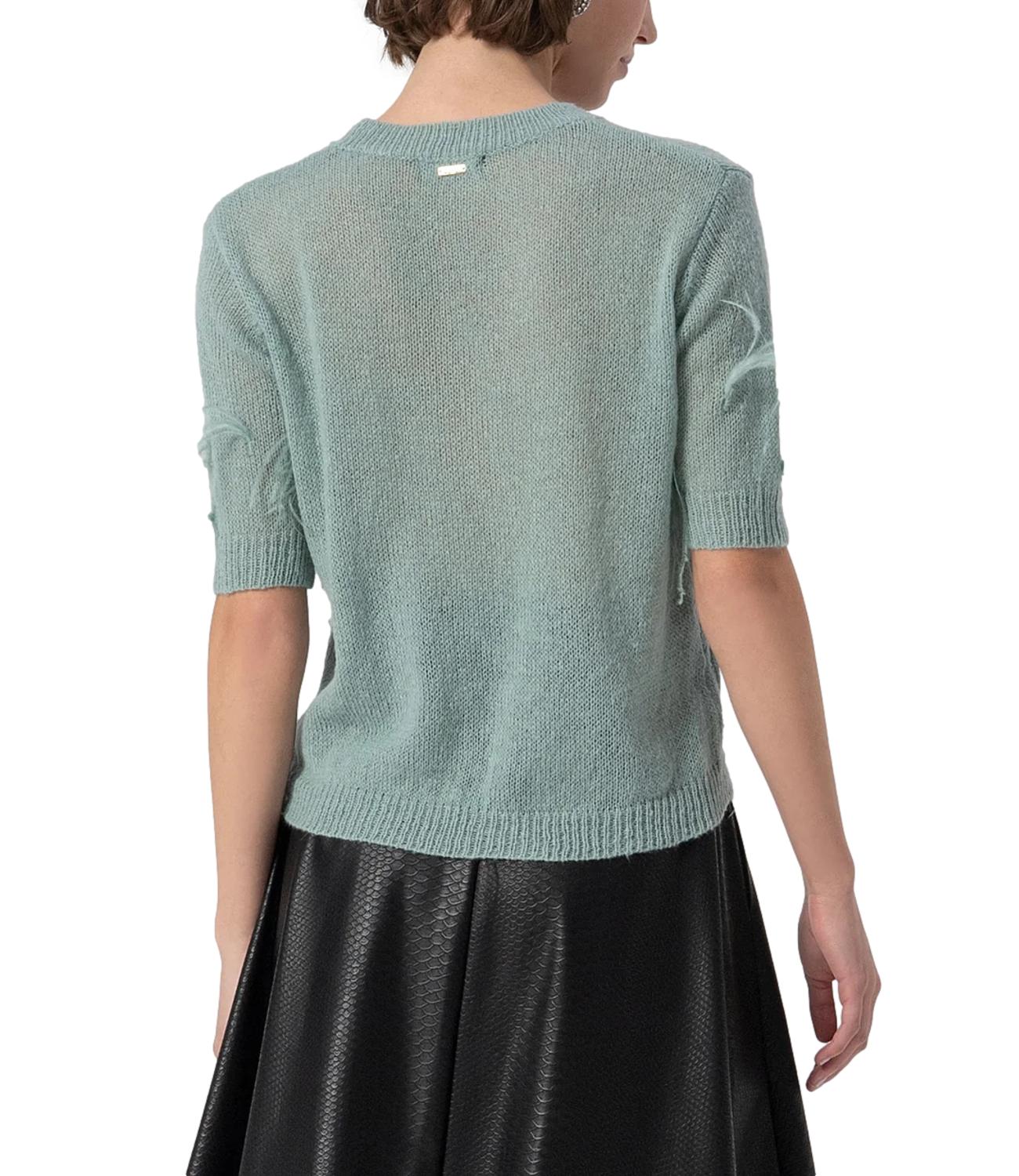Fracomina Maglia Piume Sagegreen Donna