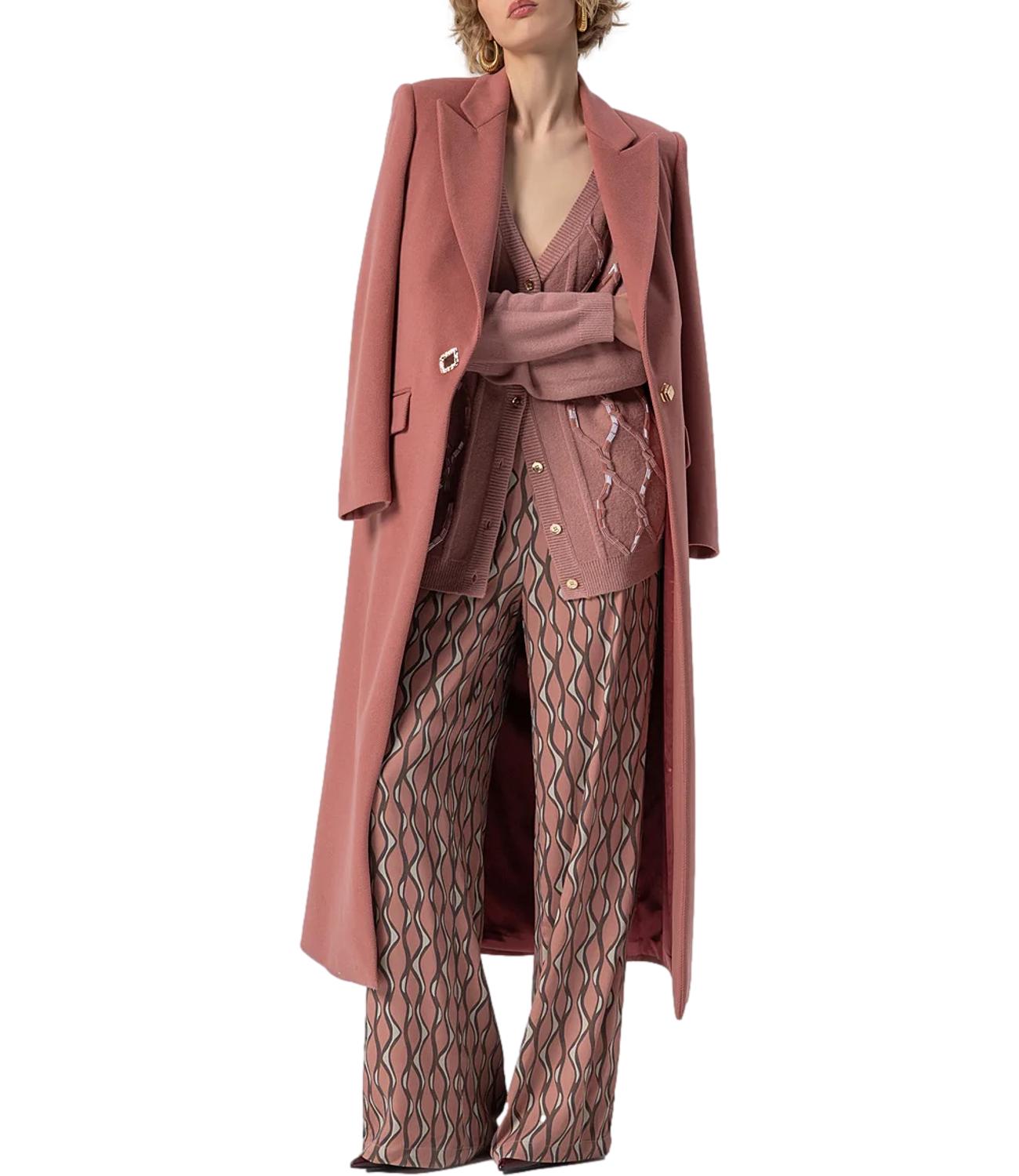 Fracomina Cardigan Over Rosa Donna