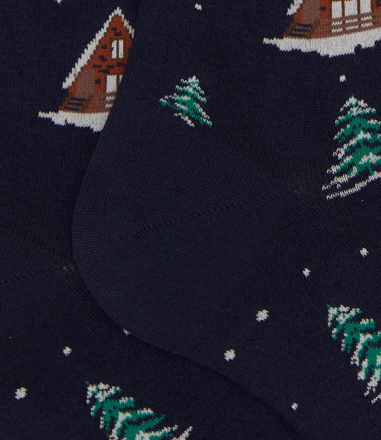 Calzini Gallo blu oltremare