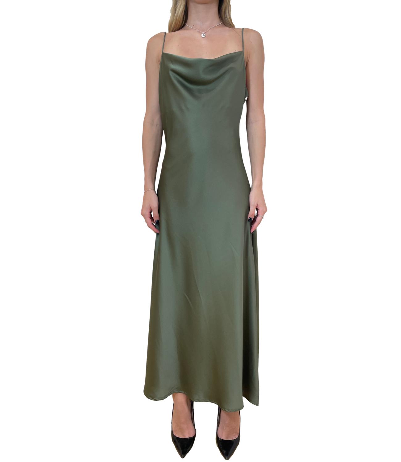Glamour Abito Verde Donna