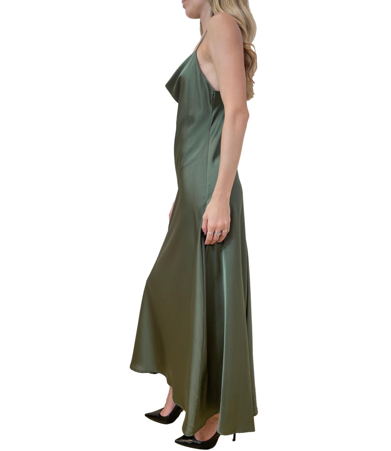 Glamour Abito Verde Donna