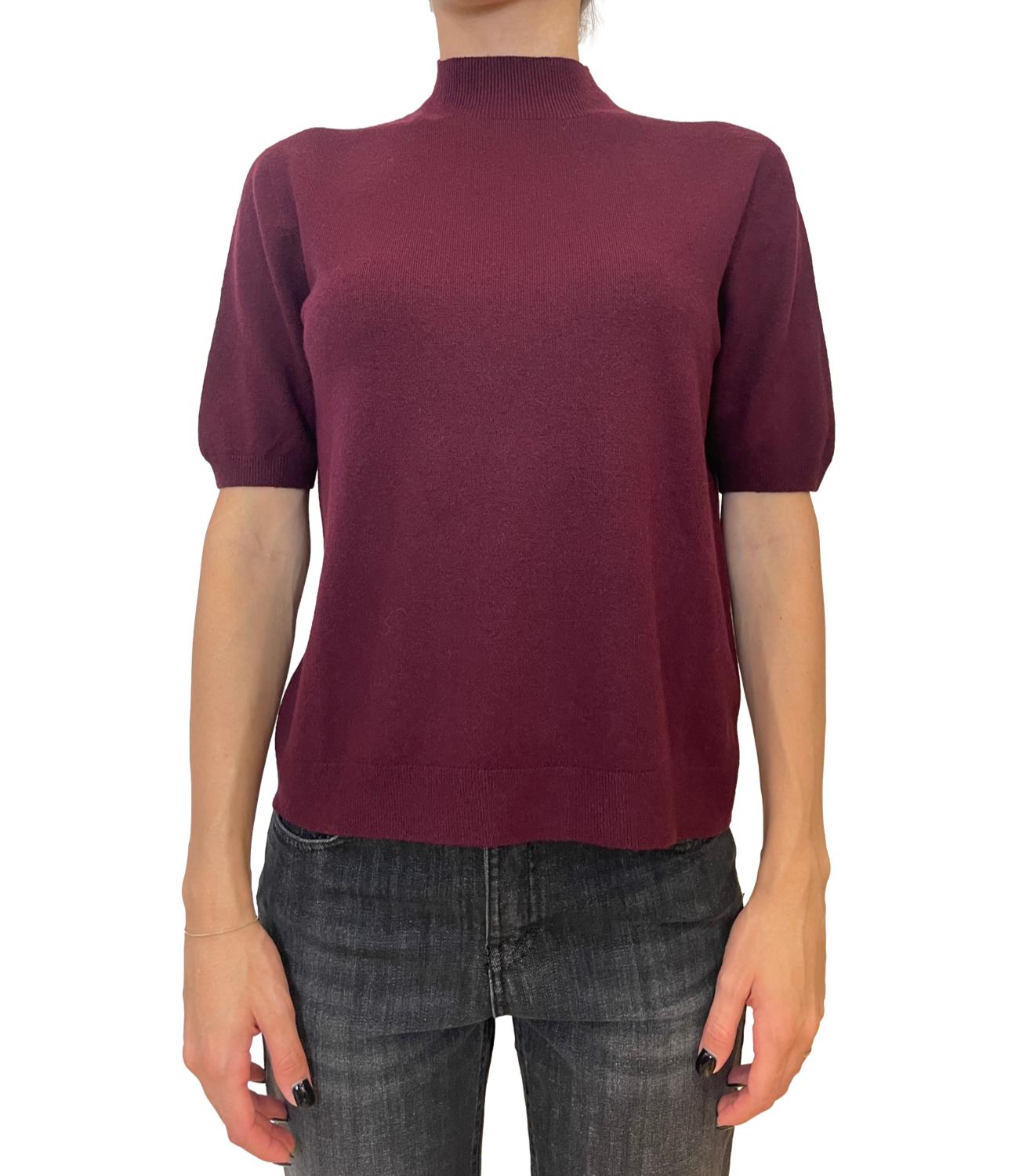 Glamour Maglia Bordeaux Donna