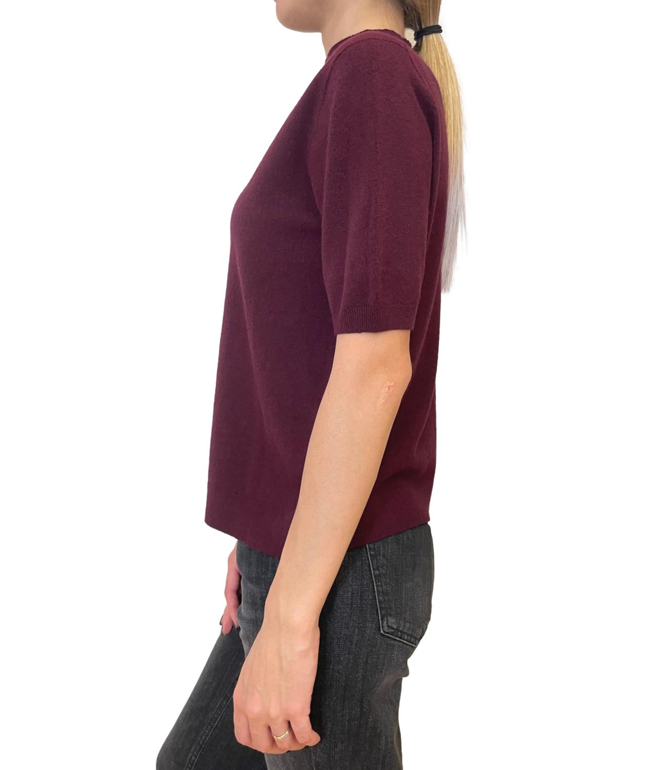 Glamour Maglia Bordeaux Donna