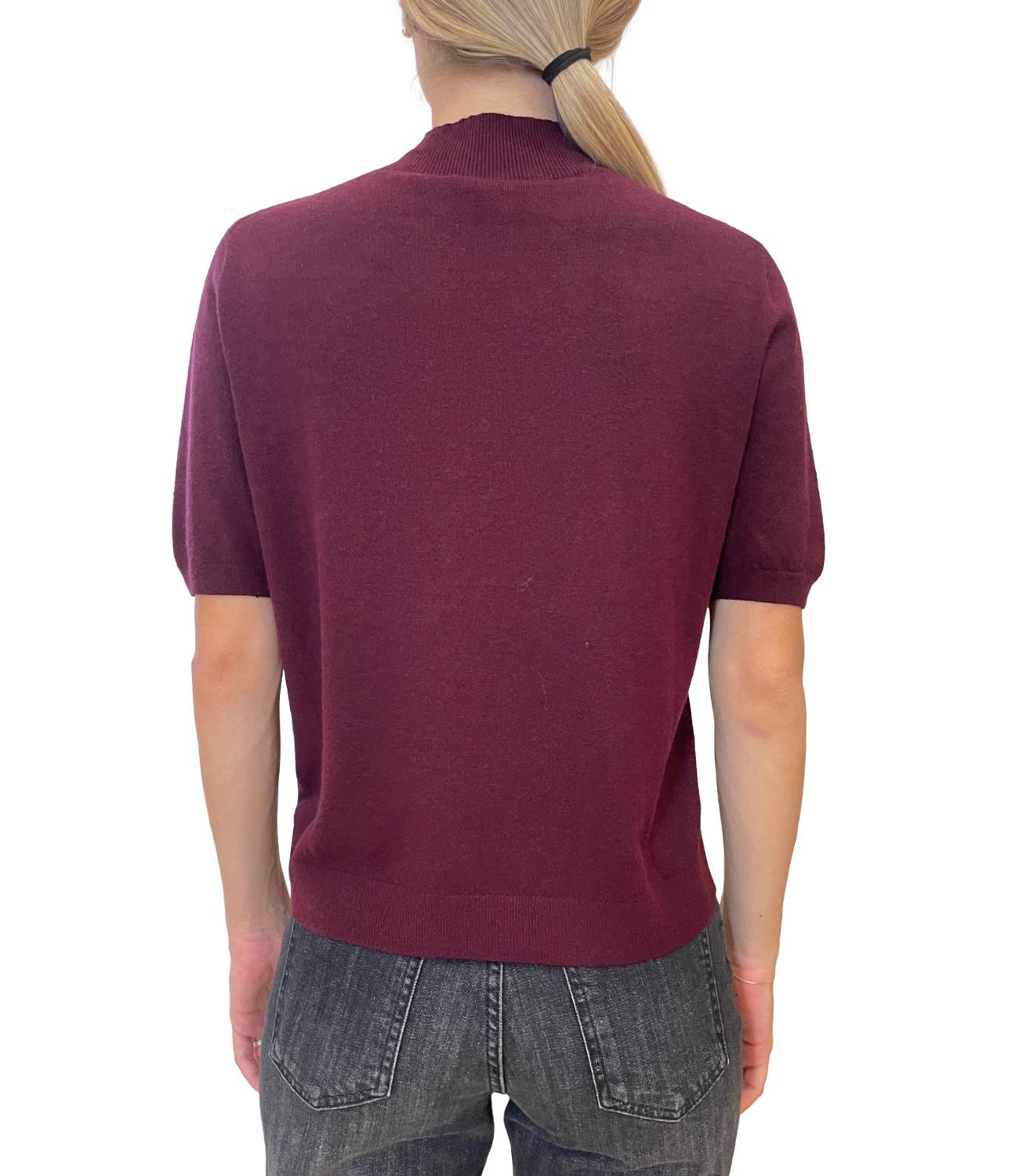 Glamour Maglia Bordeaux Donna