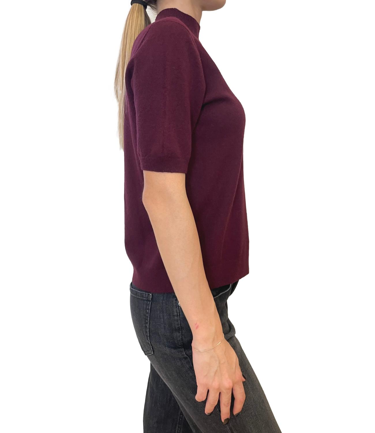 Glamour Maglia Bordeaux Donna