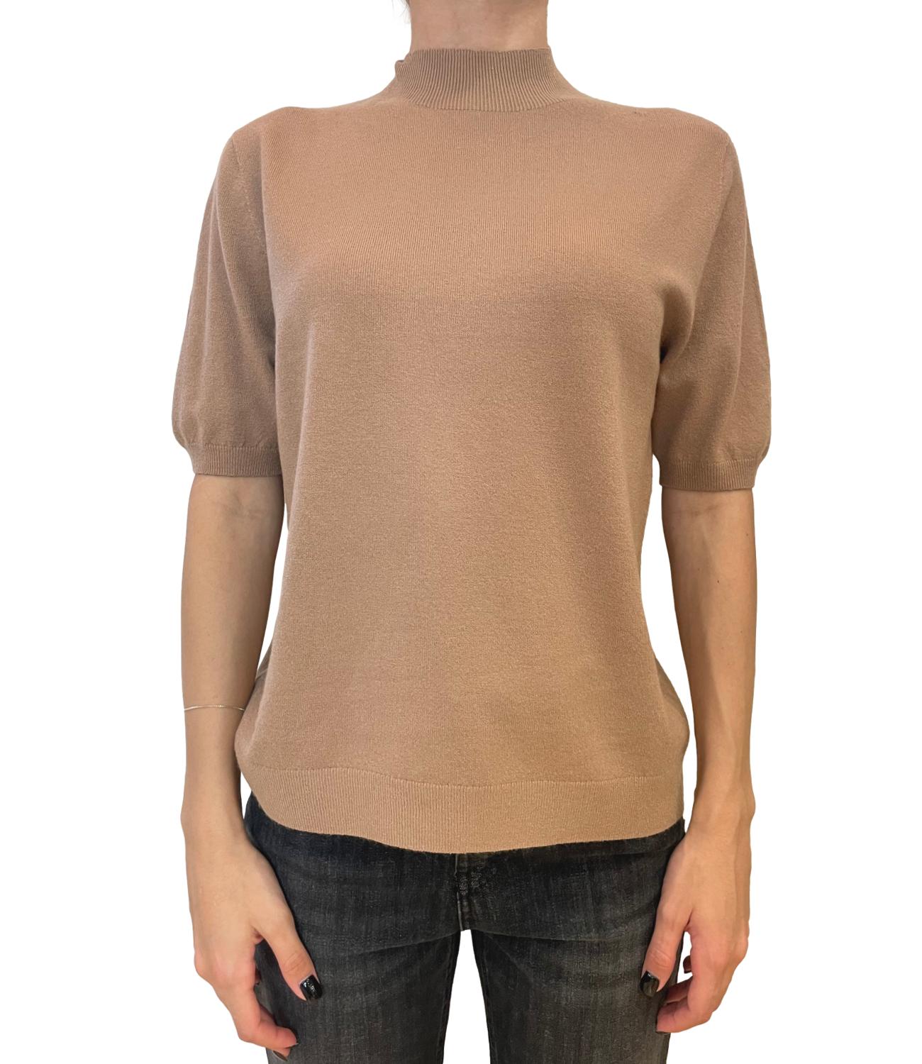 Glamour Maglia Cammello Donna