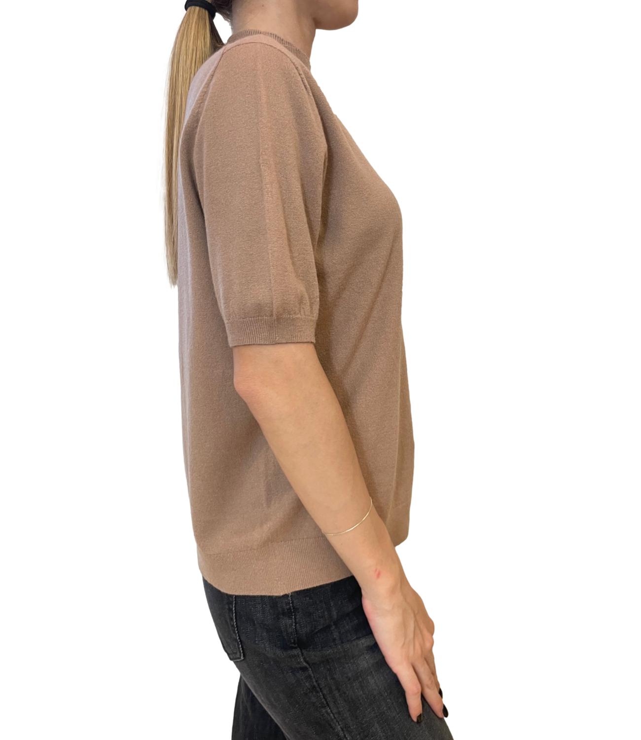 Glamour Maglia Cammello Donna