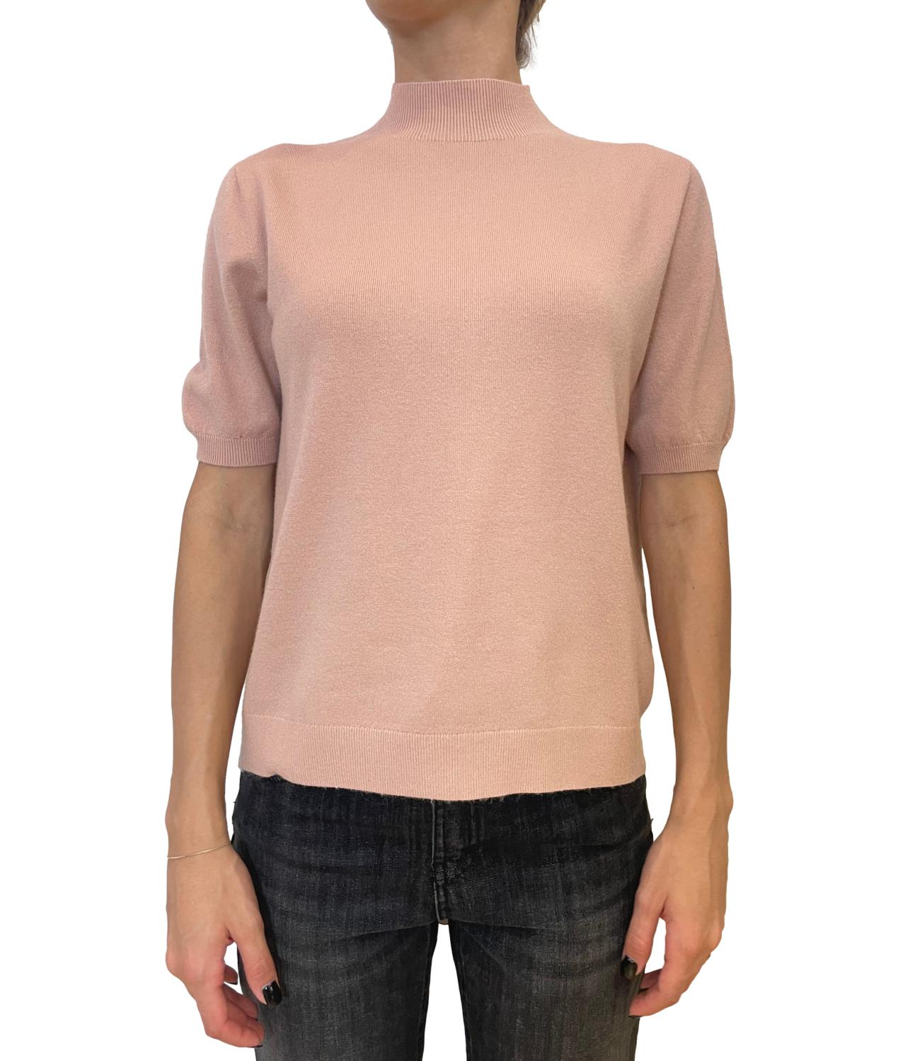 Glamour Maglia Rosa Donna