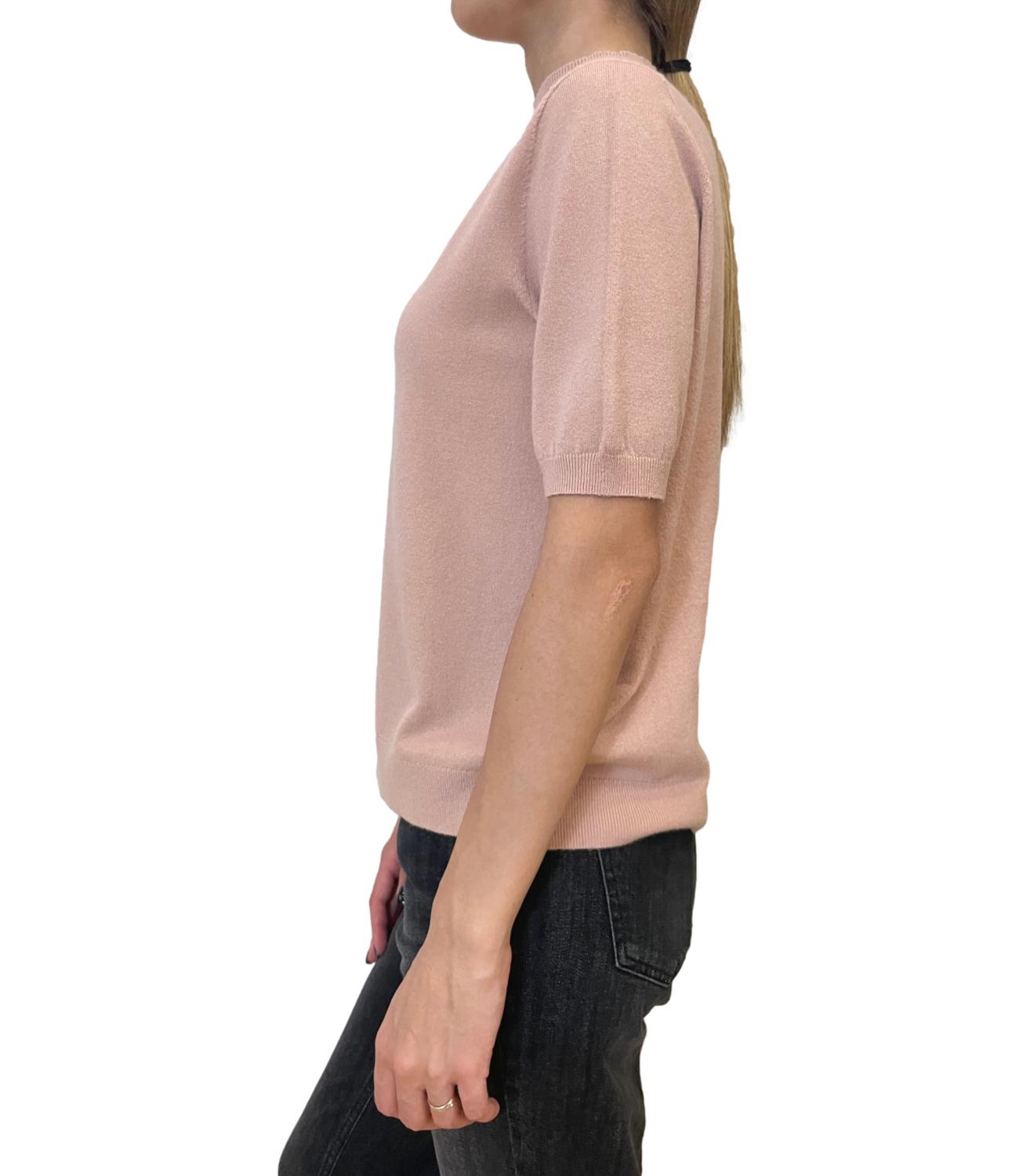 Glamour Maglia Rosa Donna